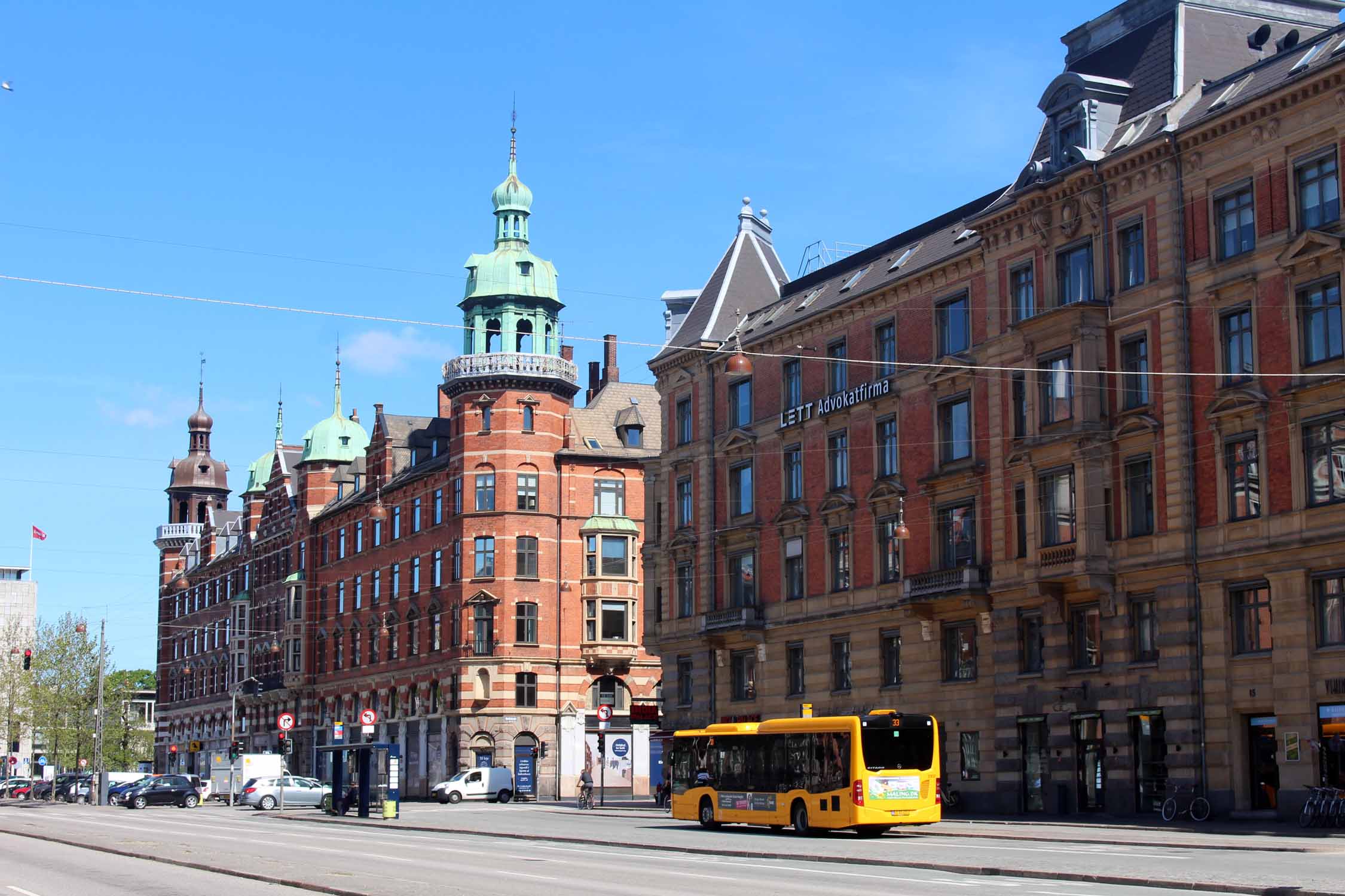 Copenhague, bâtiments HC Andersens