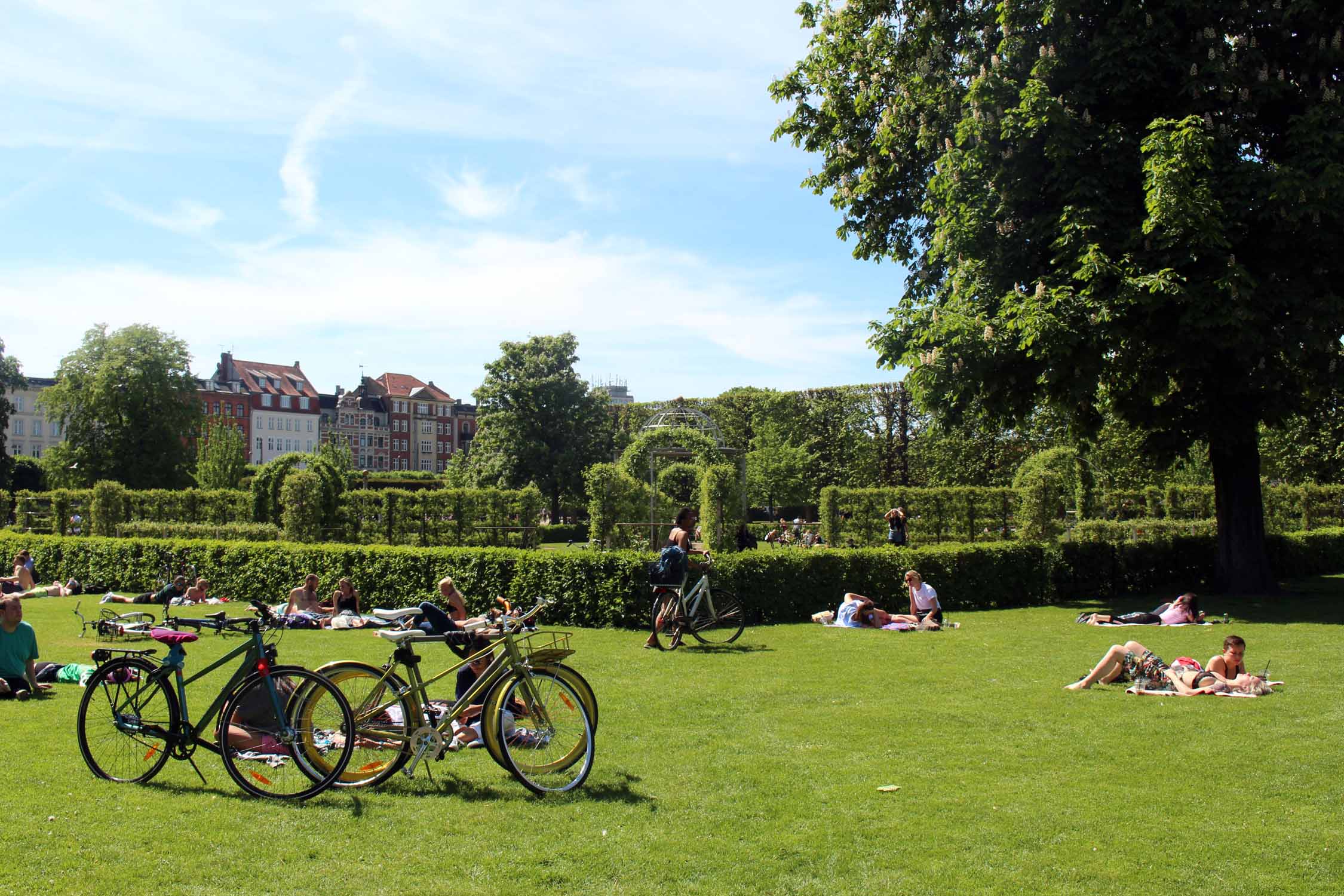 Copenhague, parc du château de Rosenborg