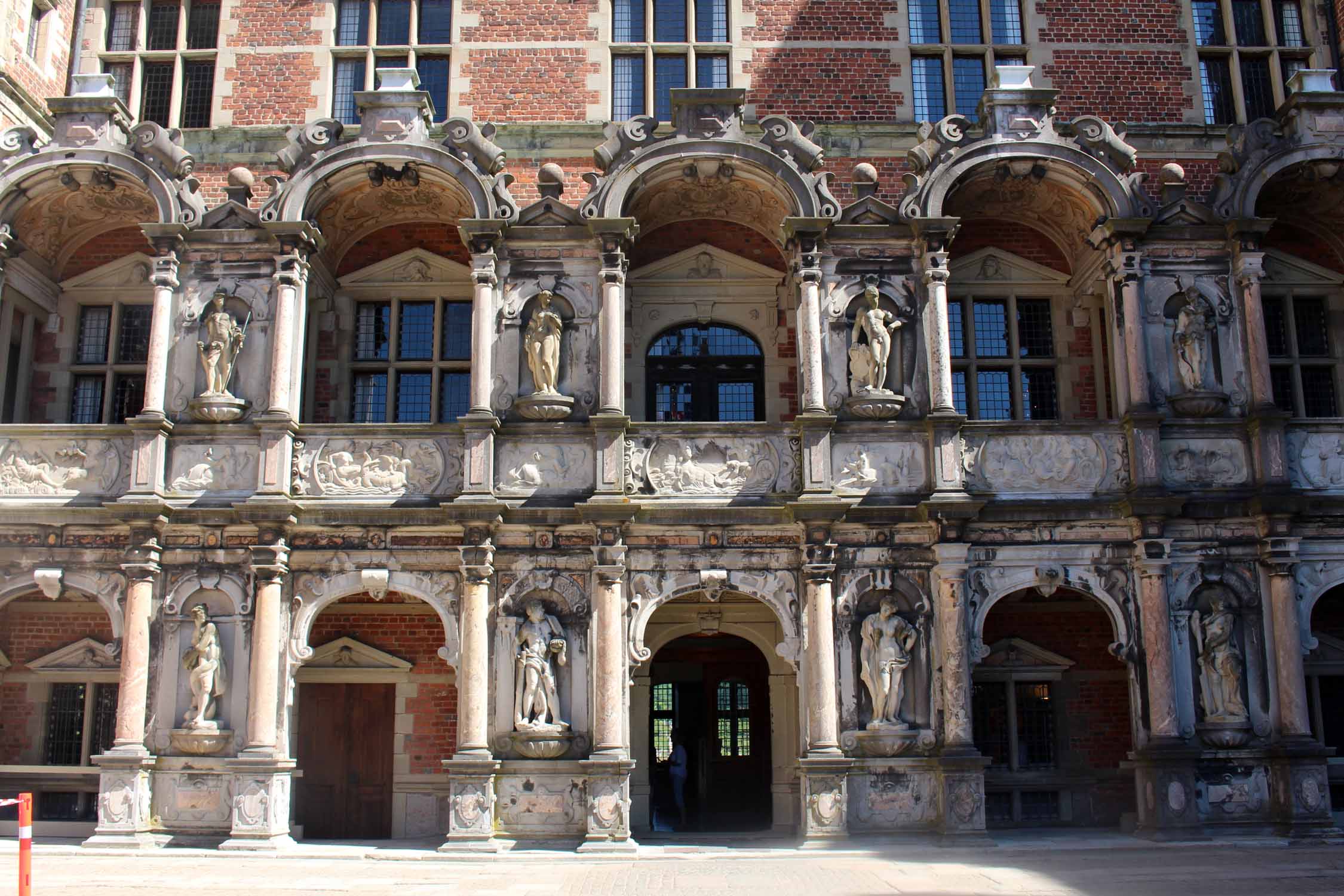 Hillerød, Château de Frederiksborg, entrée