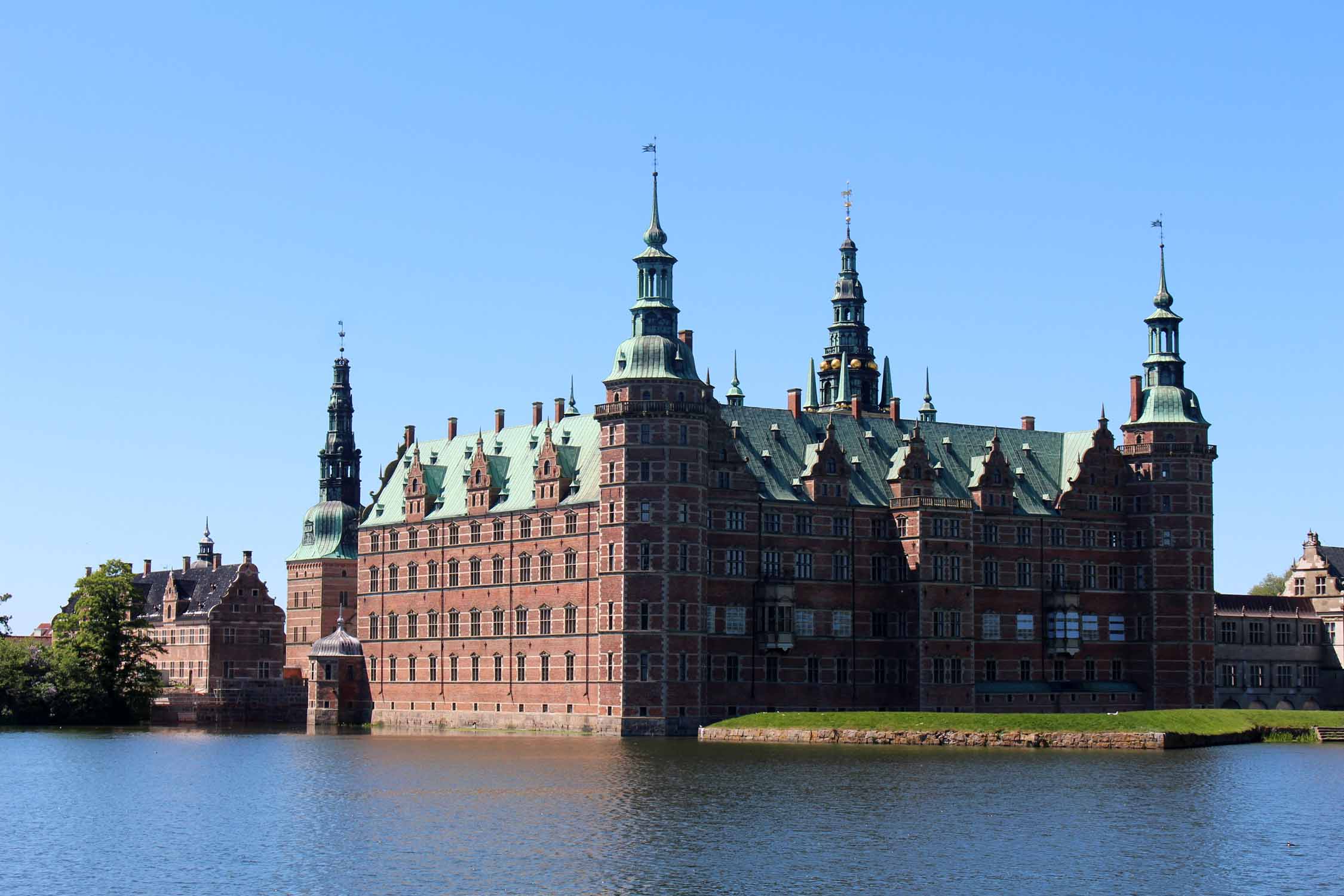 Château de Frederiksborg, lac