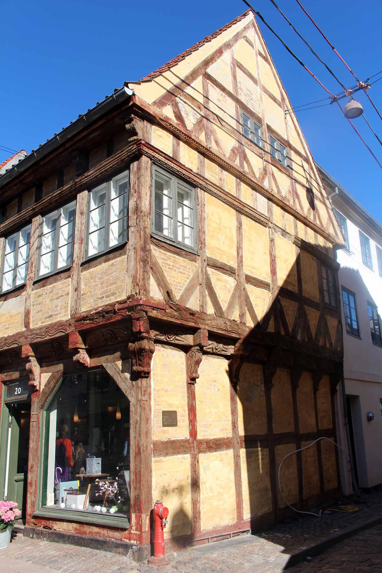 Elseneur, maison à pans de bois