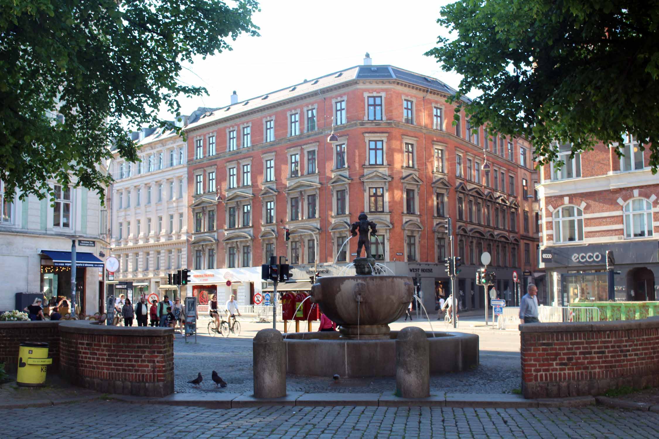 Copenhague, place Vesterbros