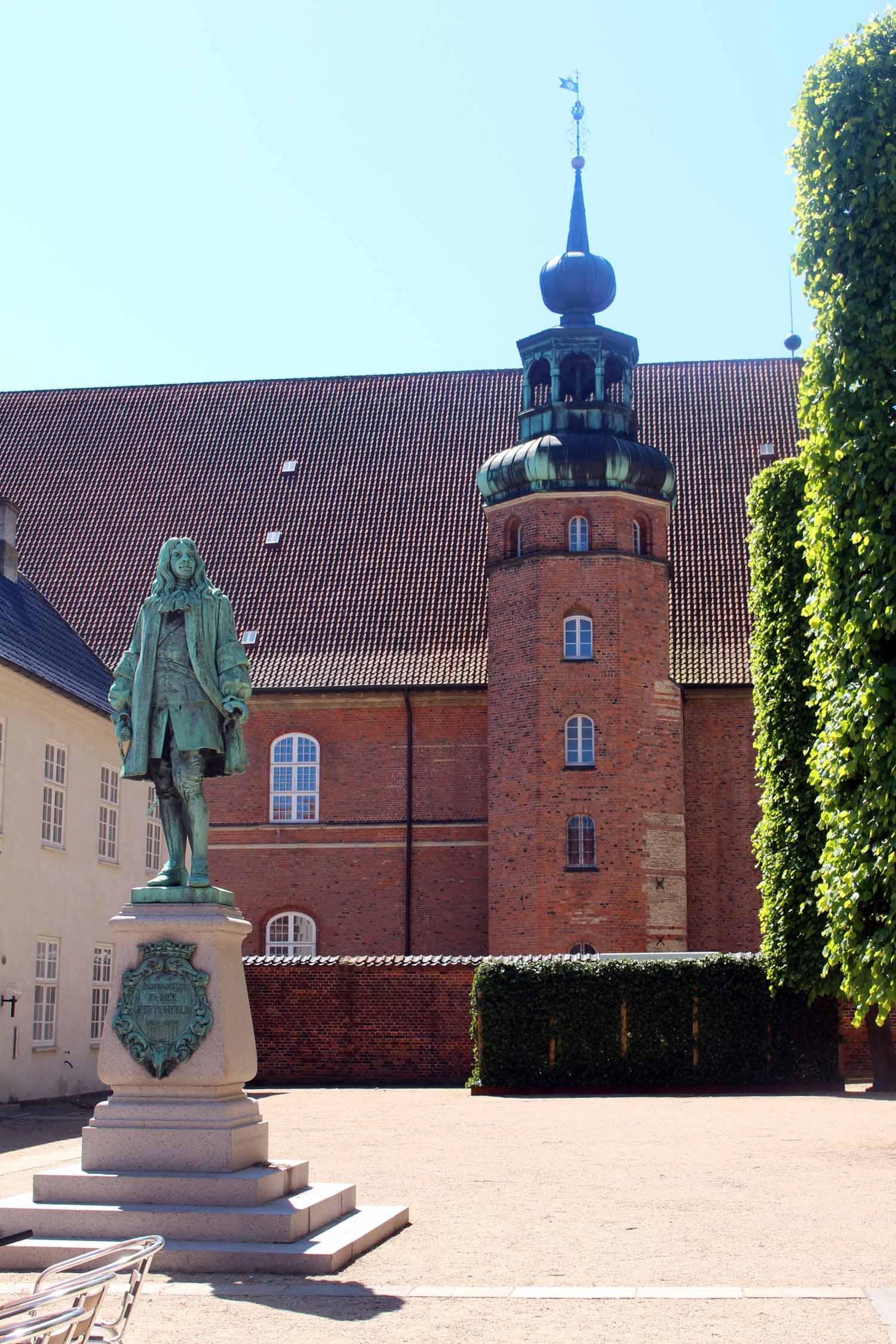 Copenhague, statue Peder Griffenfeld