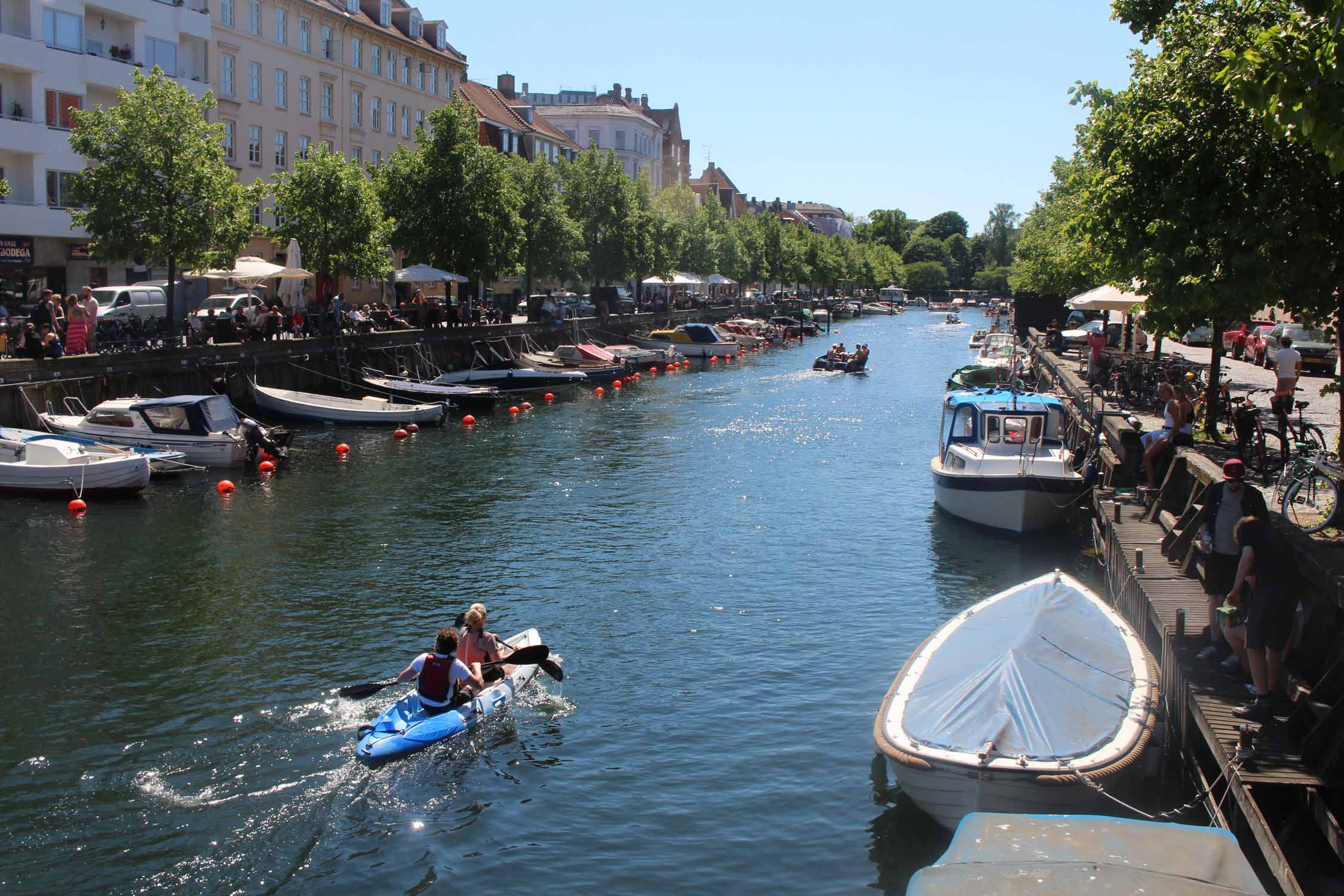 Copenhague, canal Christianshavn