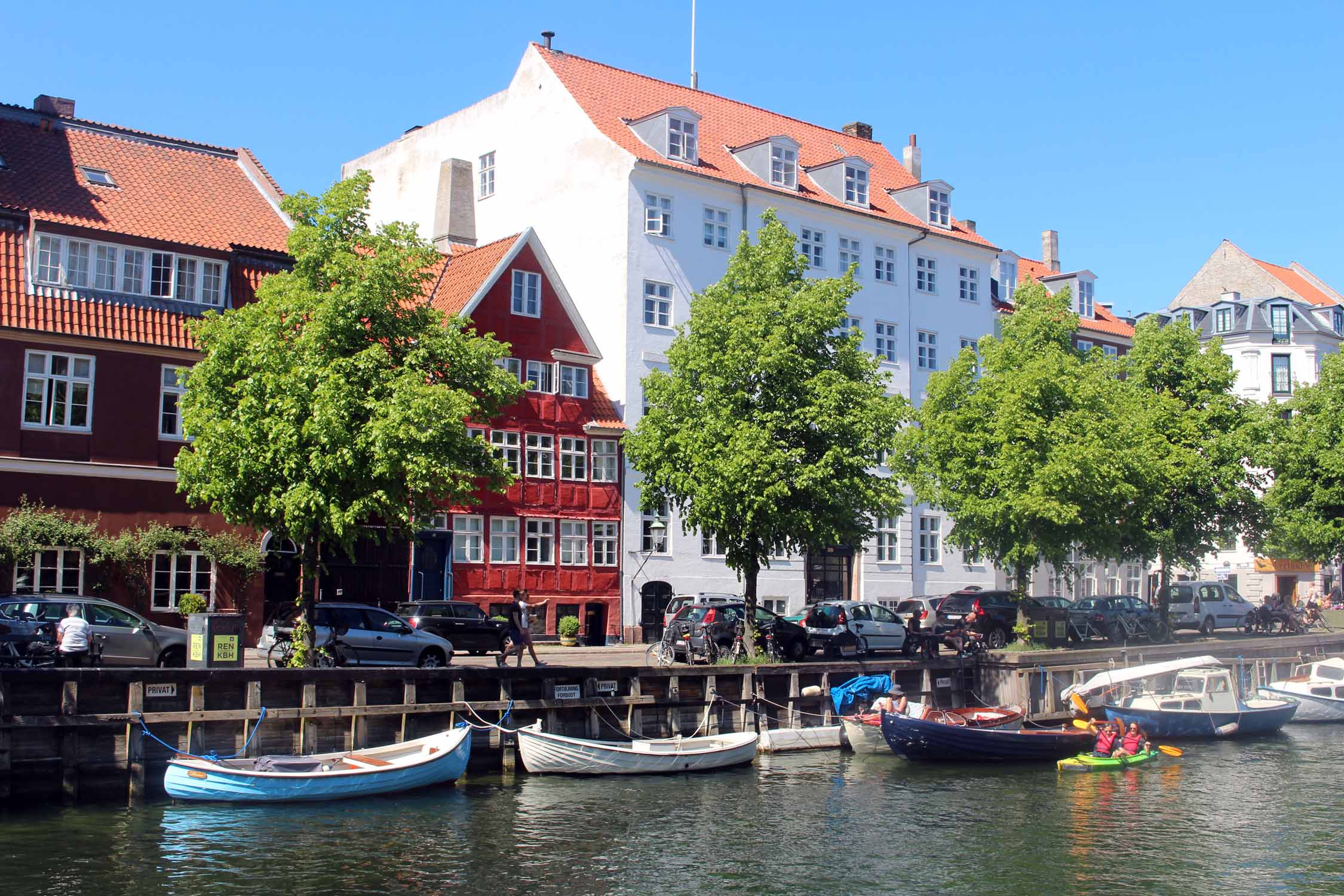 Copenhague, canal Christianholms