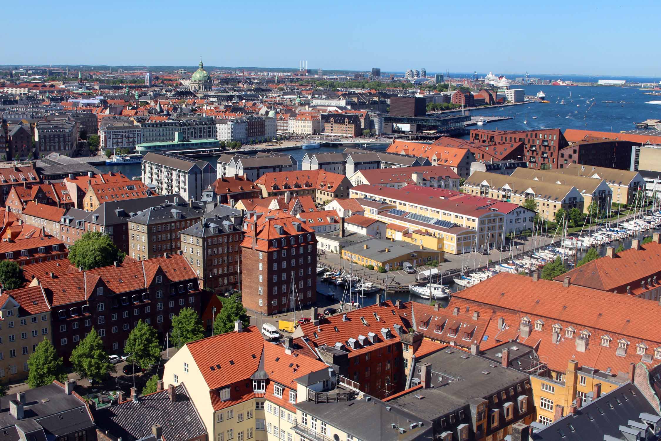 Copenhague, vue, Danemark