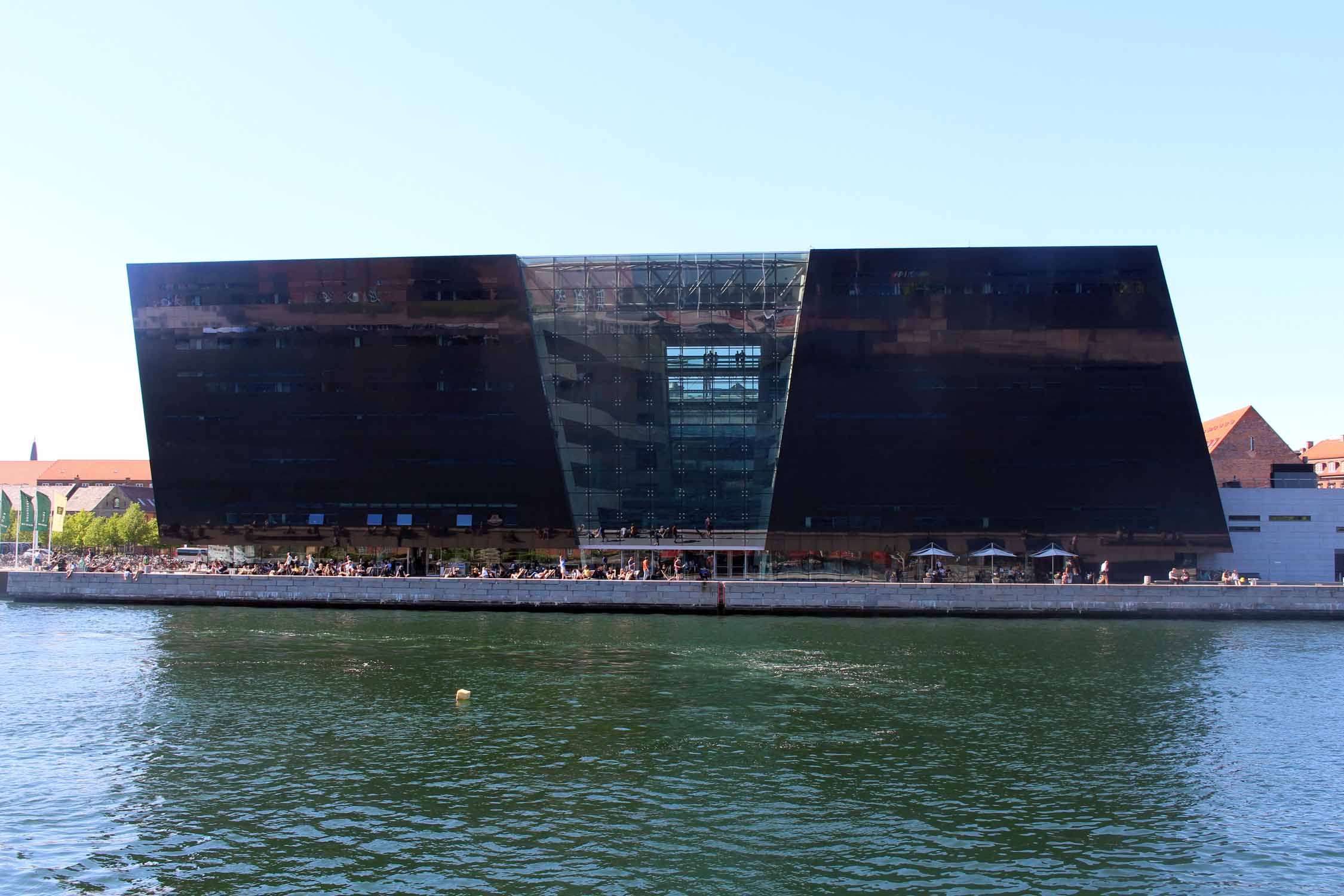 Copenhague, la bibliothèque Diamant Noir