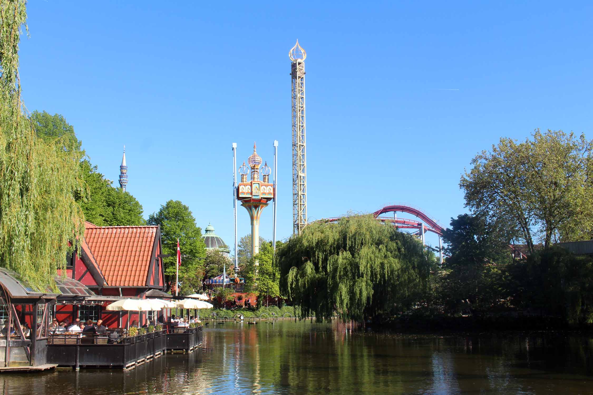 Copenhague, Tivoli, parc d'attraction