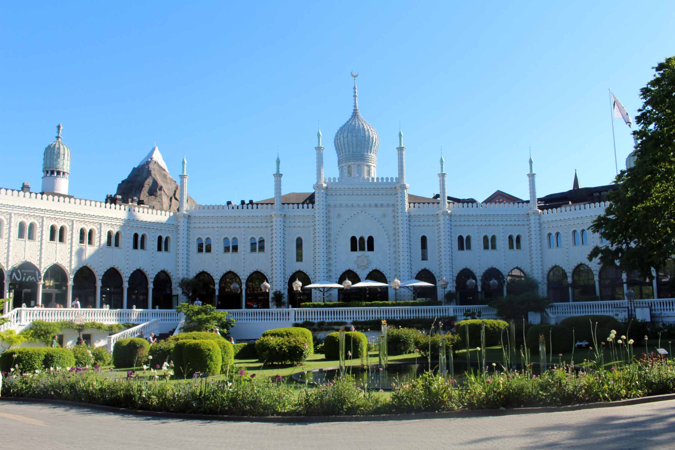 Copenhague, Tivoli, palais maure