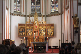 Retable du Sacr&eacute;-C&oelig;ur de J&eacute;sus