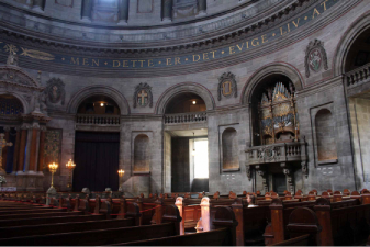 Int&eacute;rieur de l'&eacute;glise de Marbre