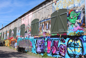 Graffitis de Christiania