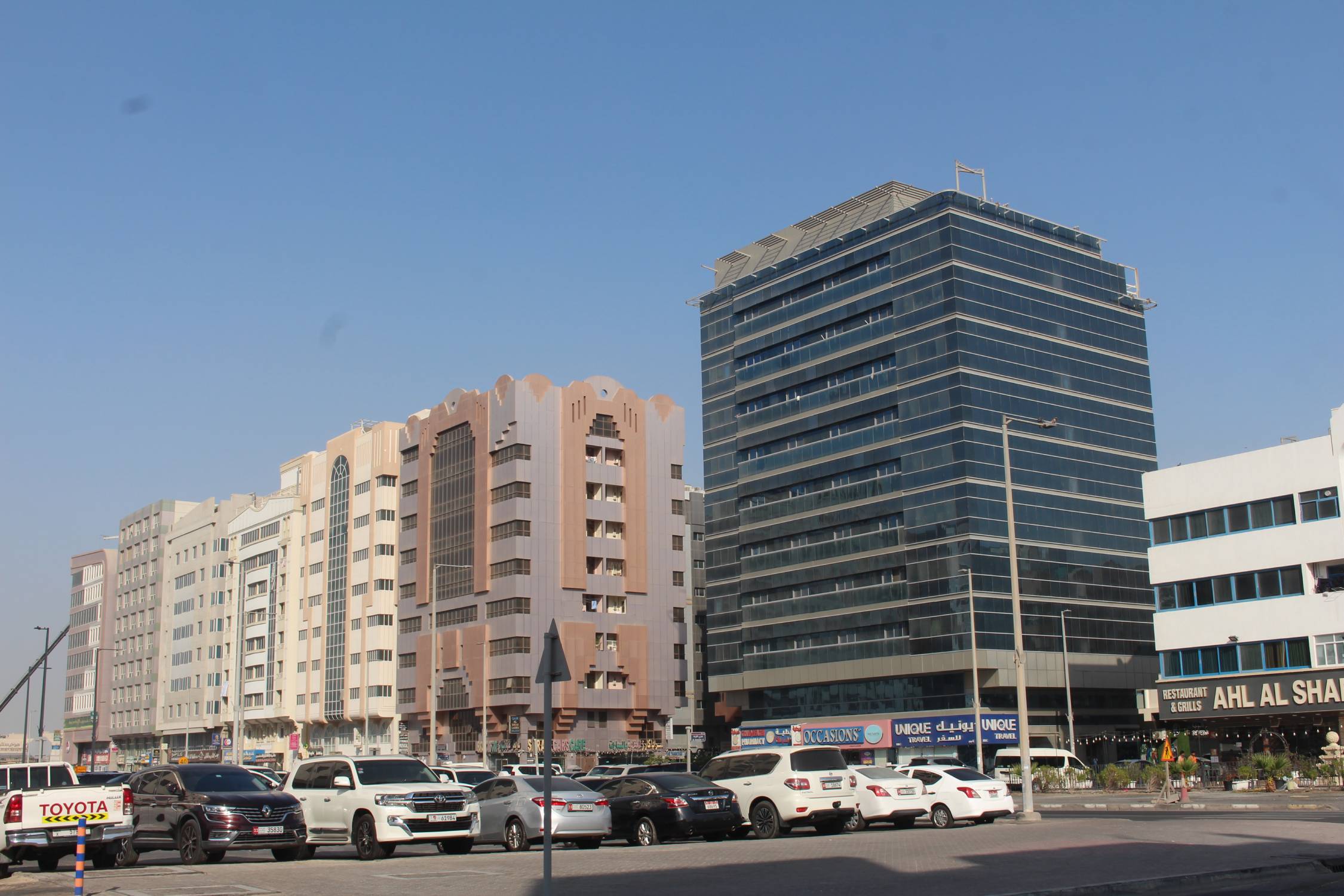 Abou Dhabi, Zayed City, rue Mohammed Bu Gbay