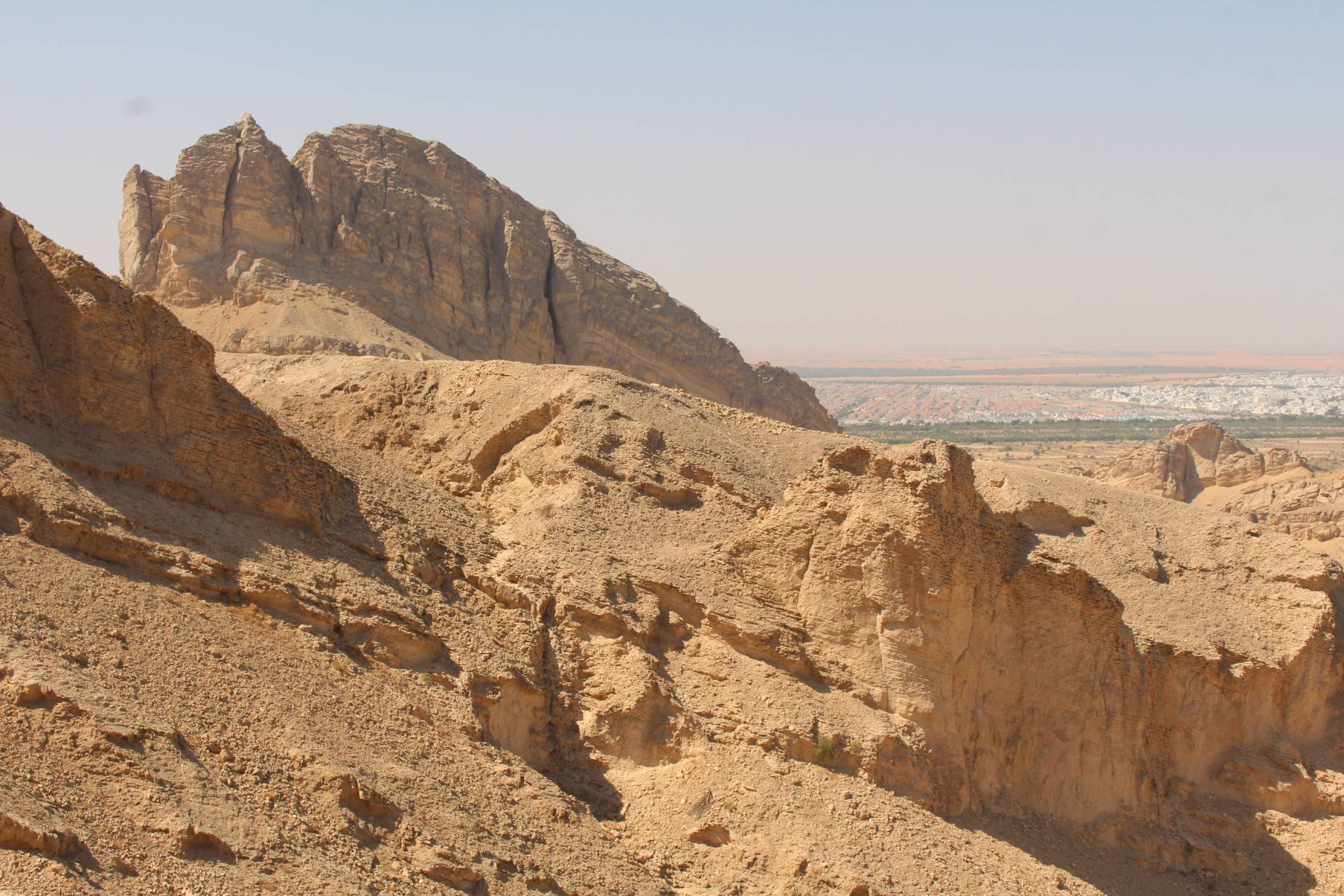 Al Ain, Jebel Hafeet, rochers