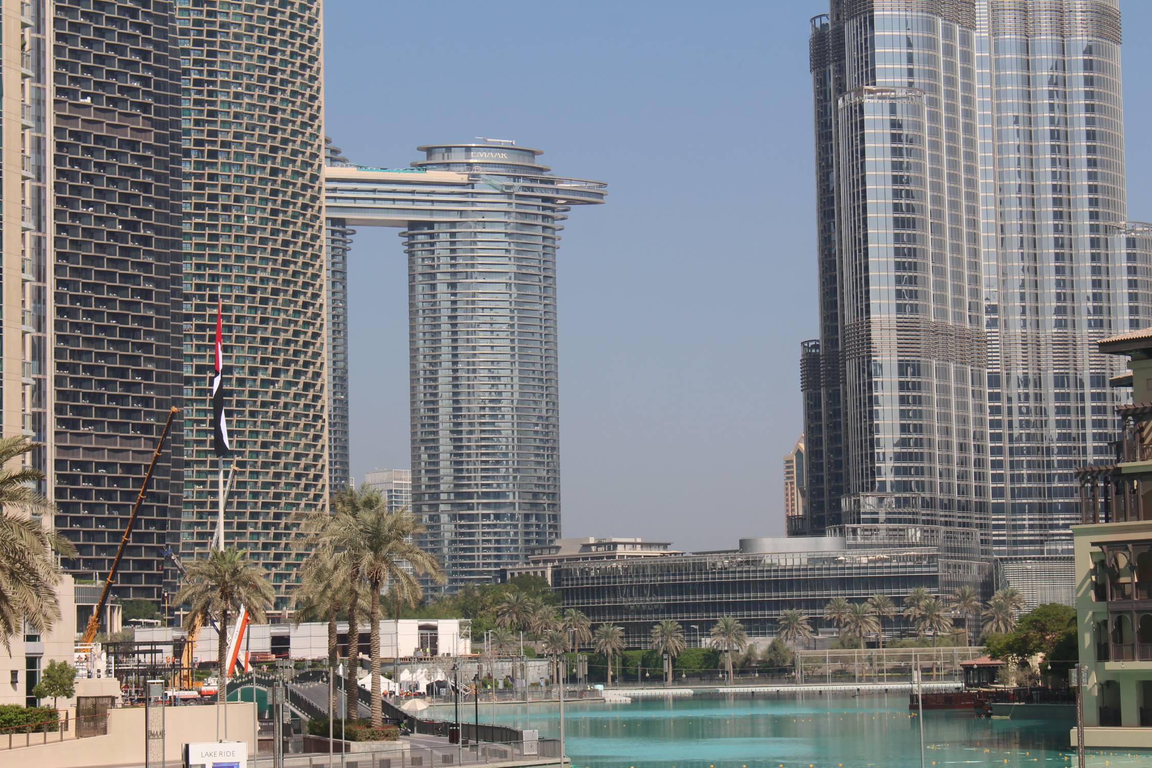 Duba&iuml;, tours Sky View, Burj Khalifa