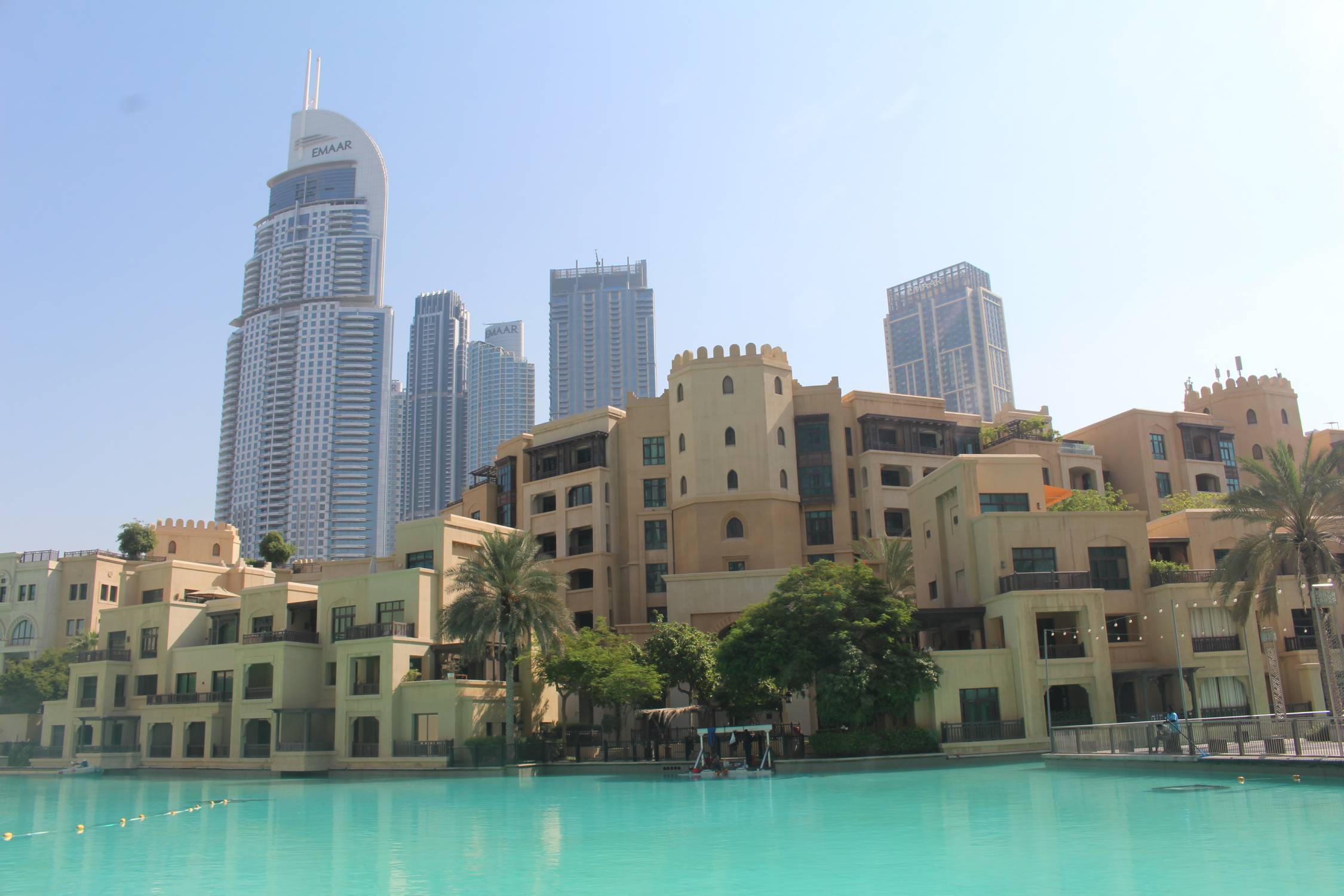 Duba&iuml;, lac Burj Khalifa