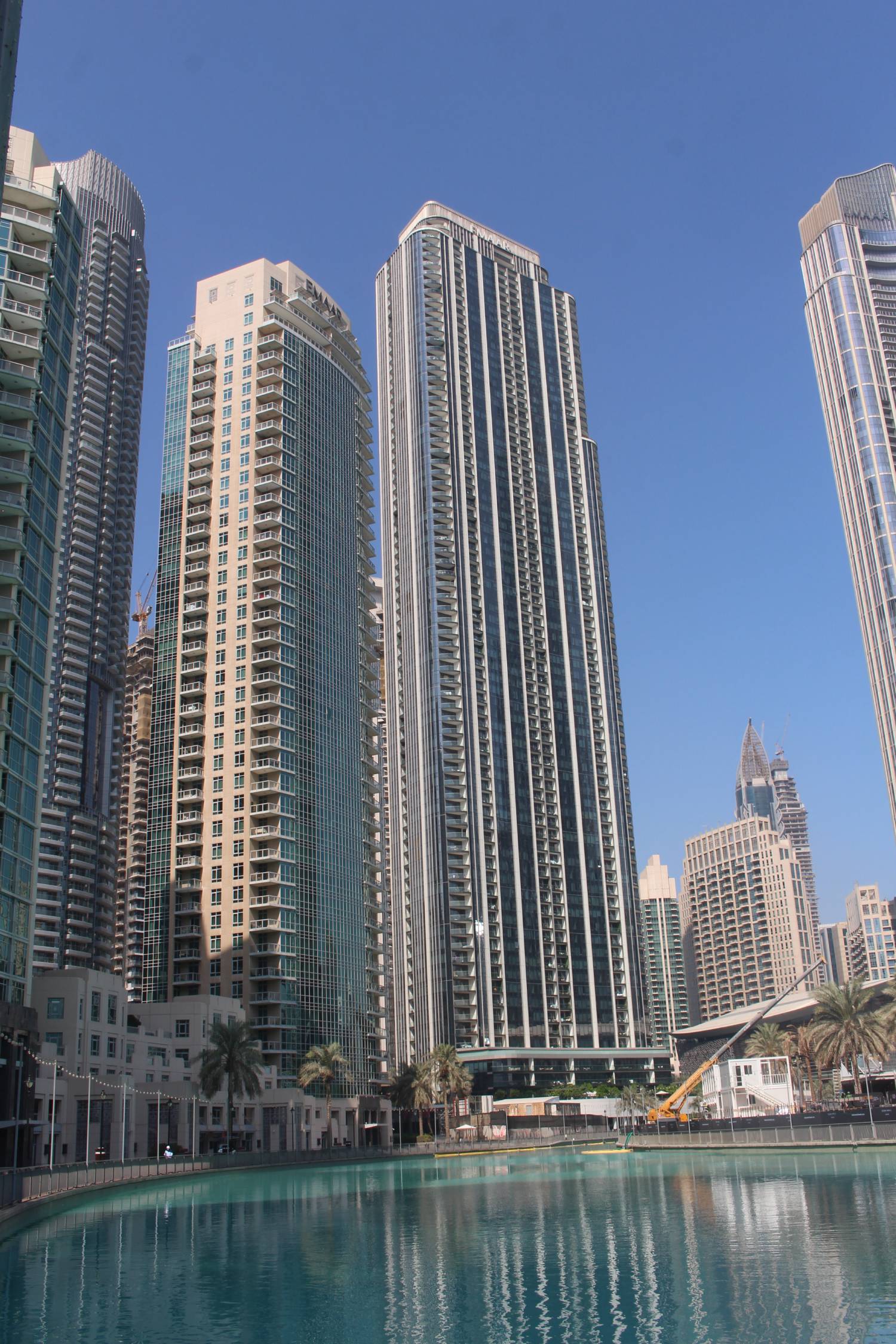 Lac Burj Khalifa, tours, Duba&iuml;