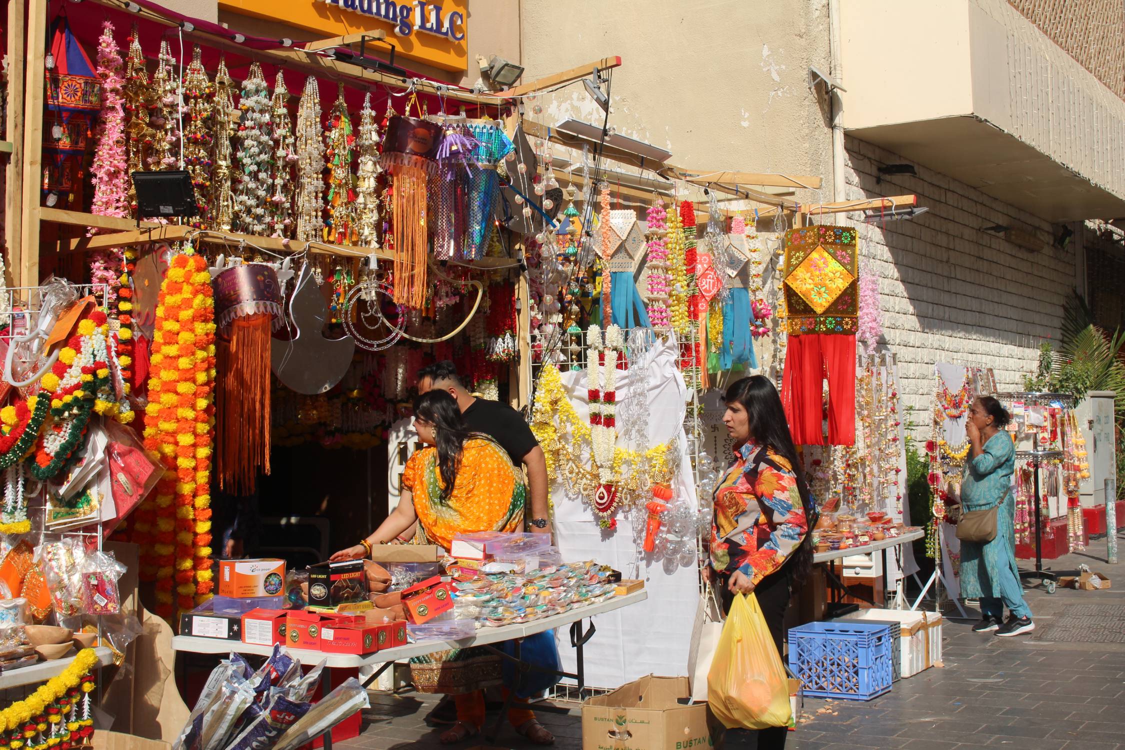 Duba&iuml;, Deira, boutique indienne