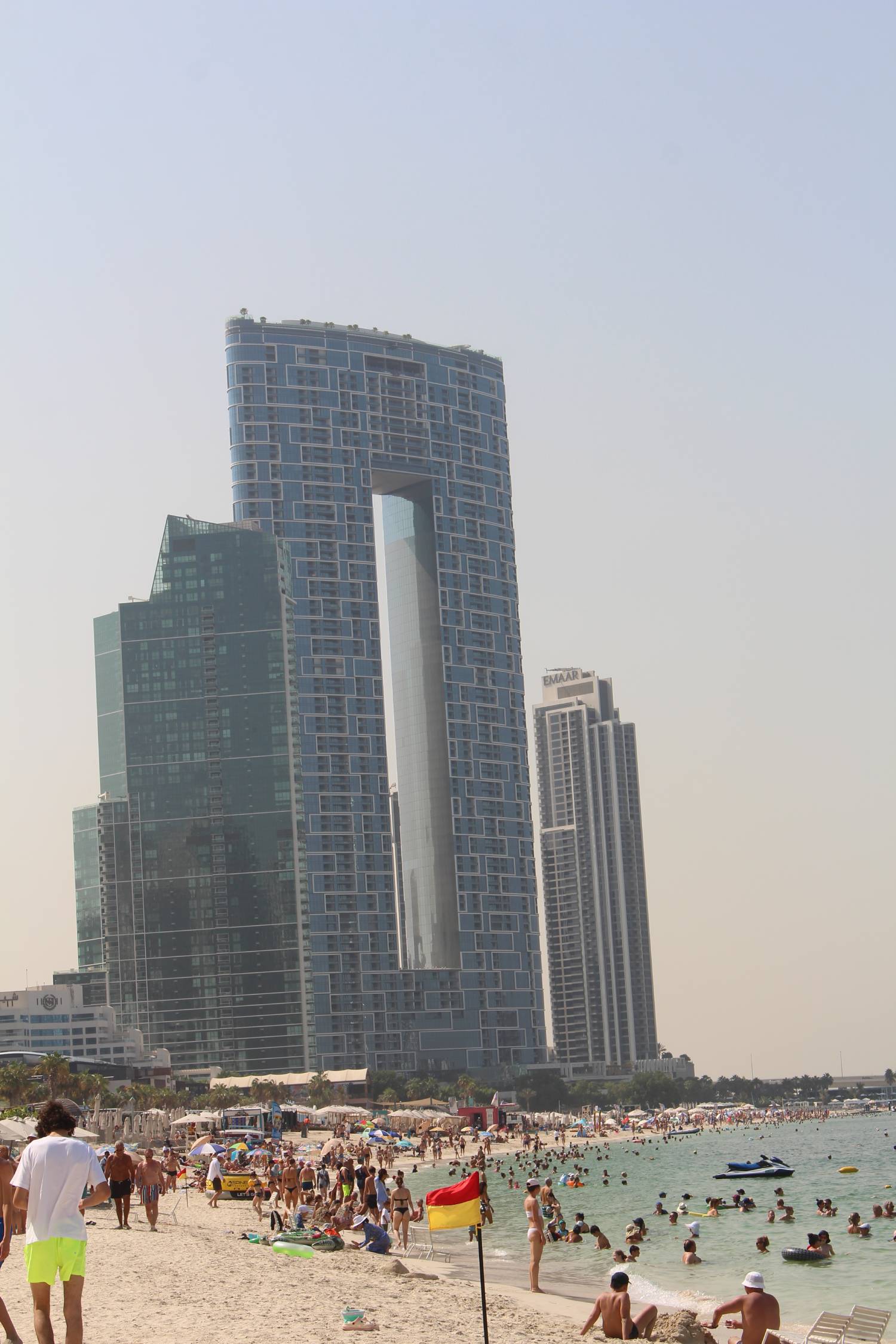 Duba&iuml; Marina, immeuble Address Beach Resort