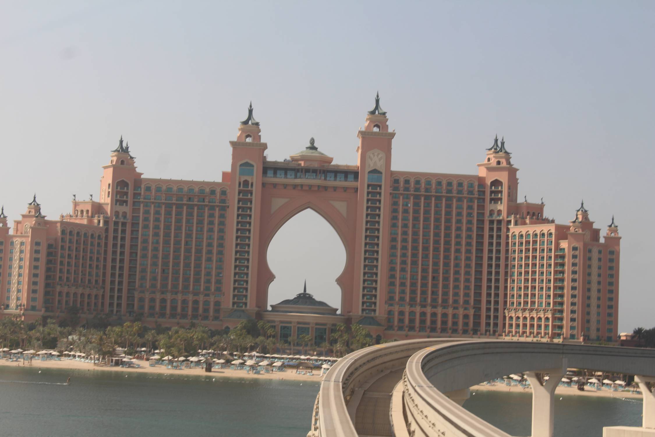 Duba&iuml;, Palm Jumeira, h&ocirc;tel Atlantis