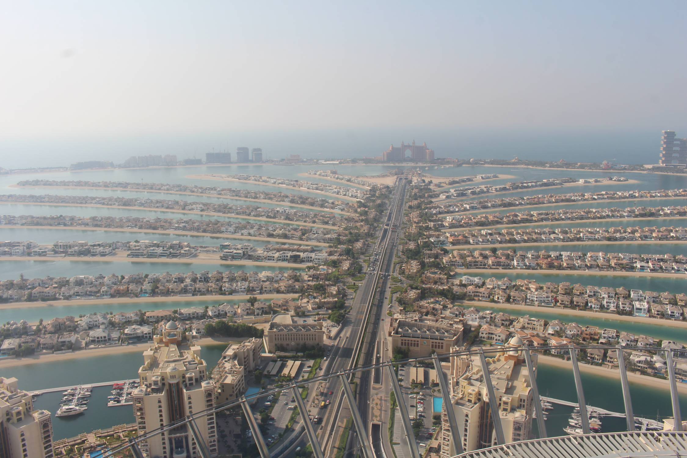 Duba&iuml;, Palm Jumeira, panorama