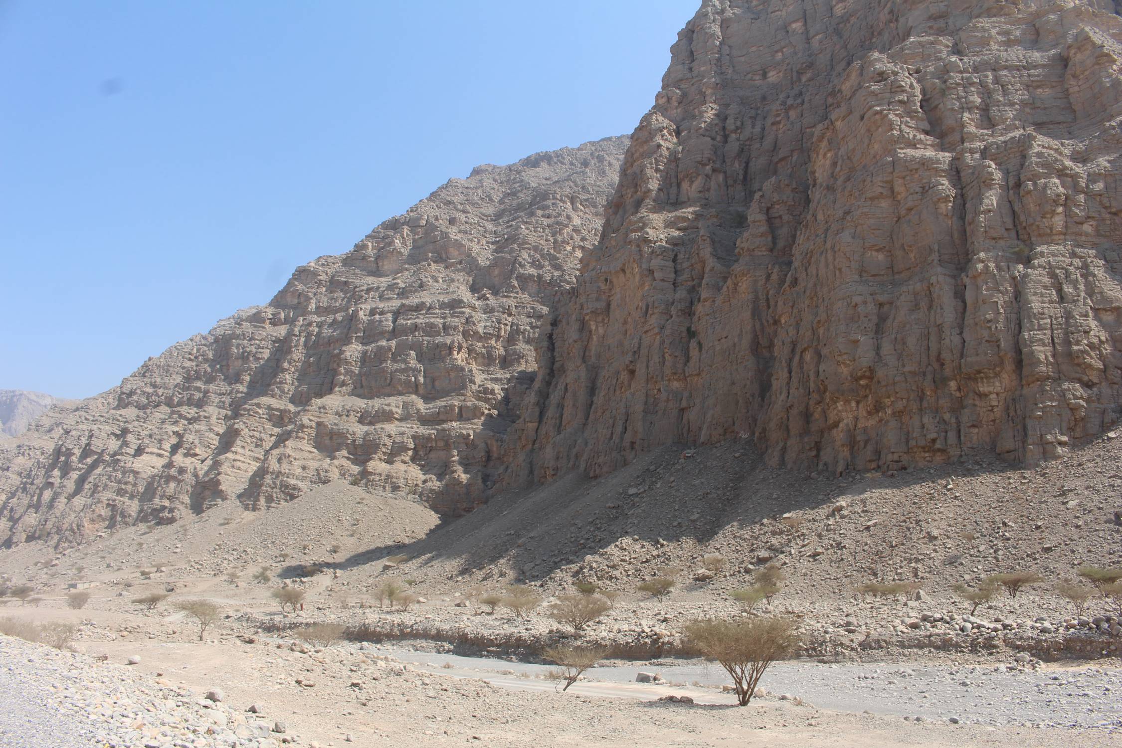 Jebel Jais, vall&eacute;e