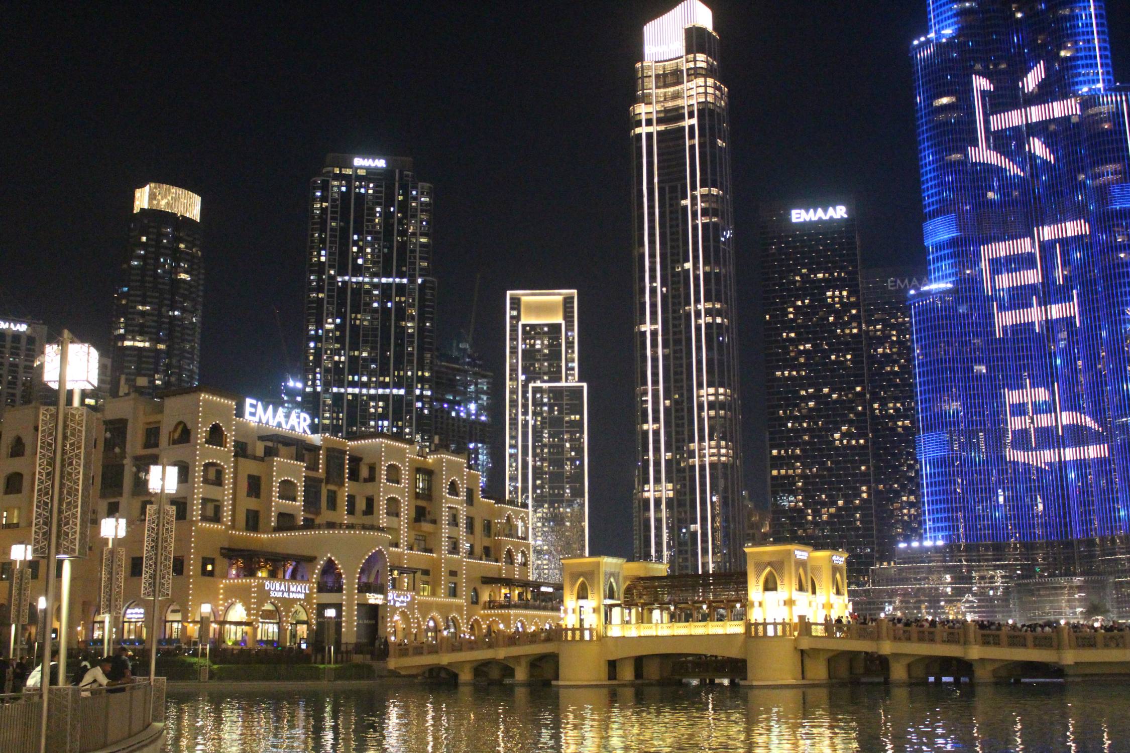 Duba&iuml;, Emirats, lac Burj Khalifa