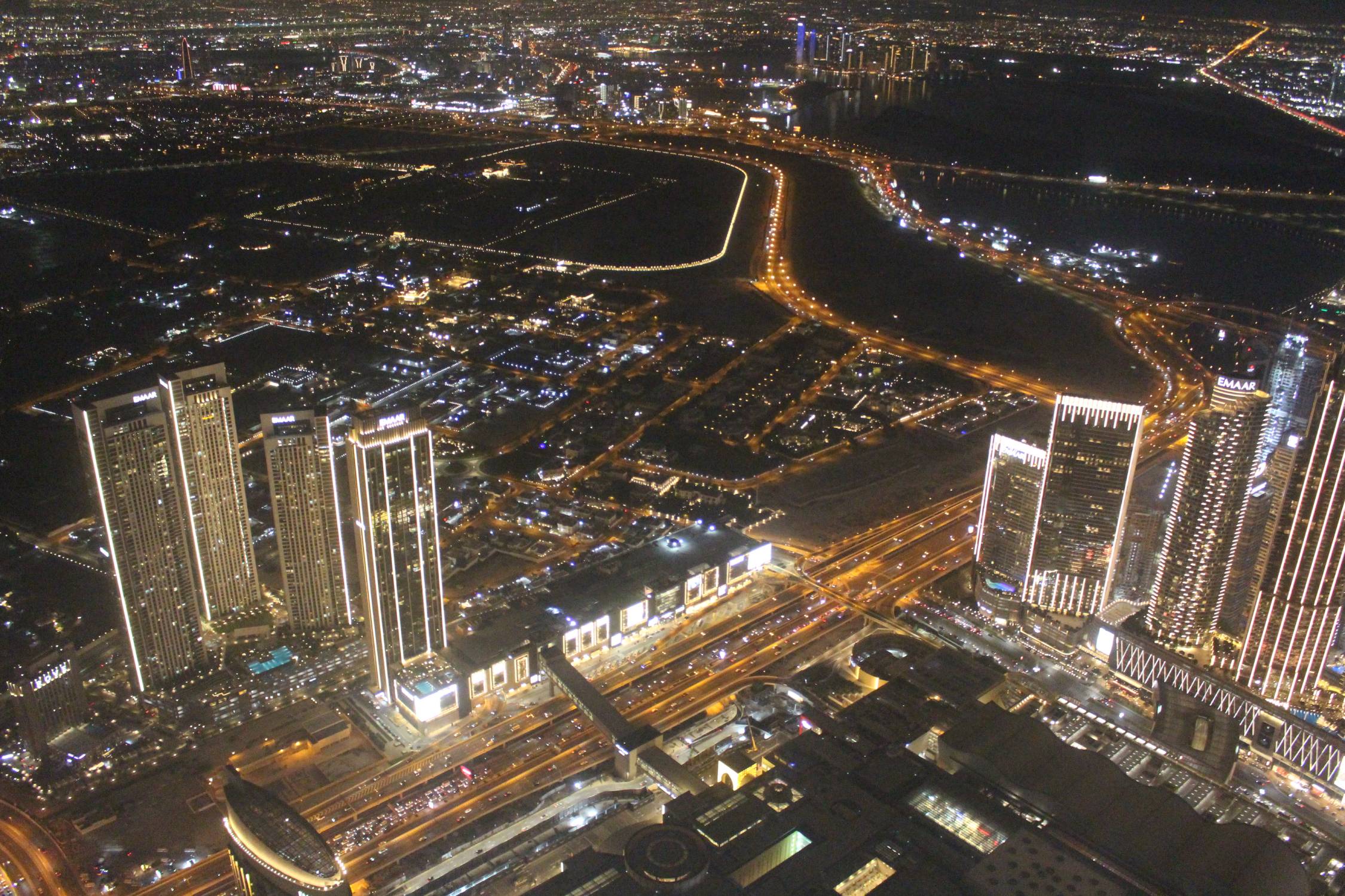 Emirats, Duba&iuml;, paysage