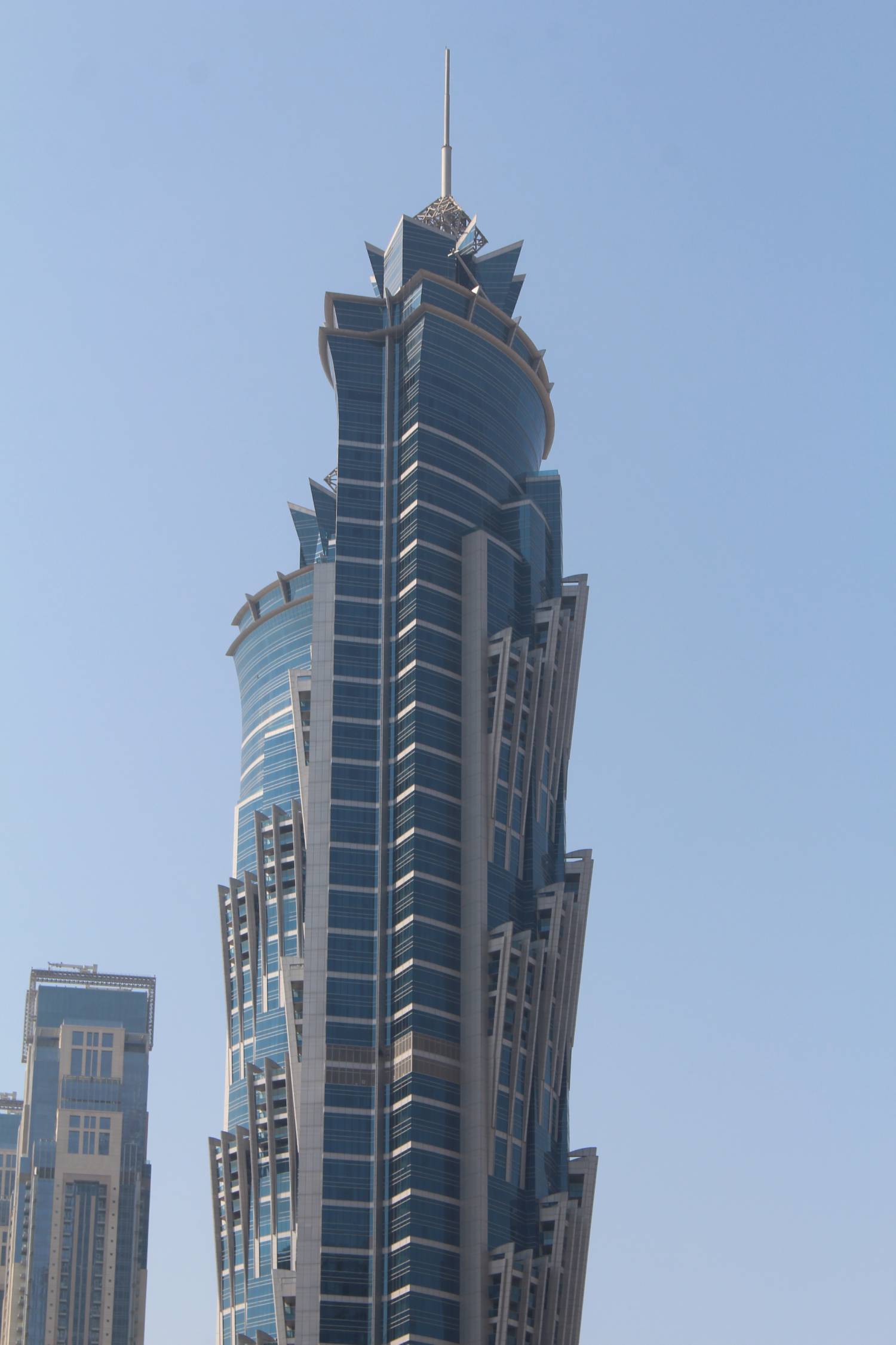 Duba&iuml;, tour JW Marriott Marquis, d&eacute;tail