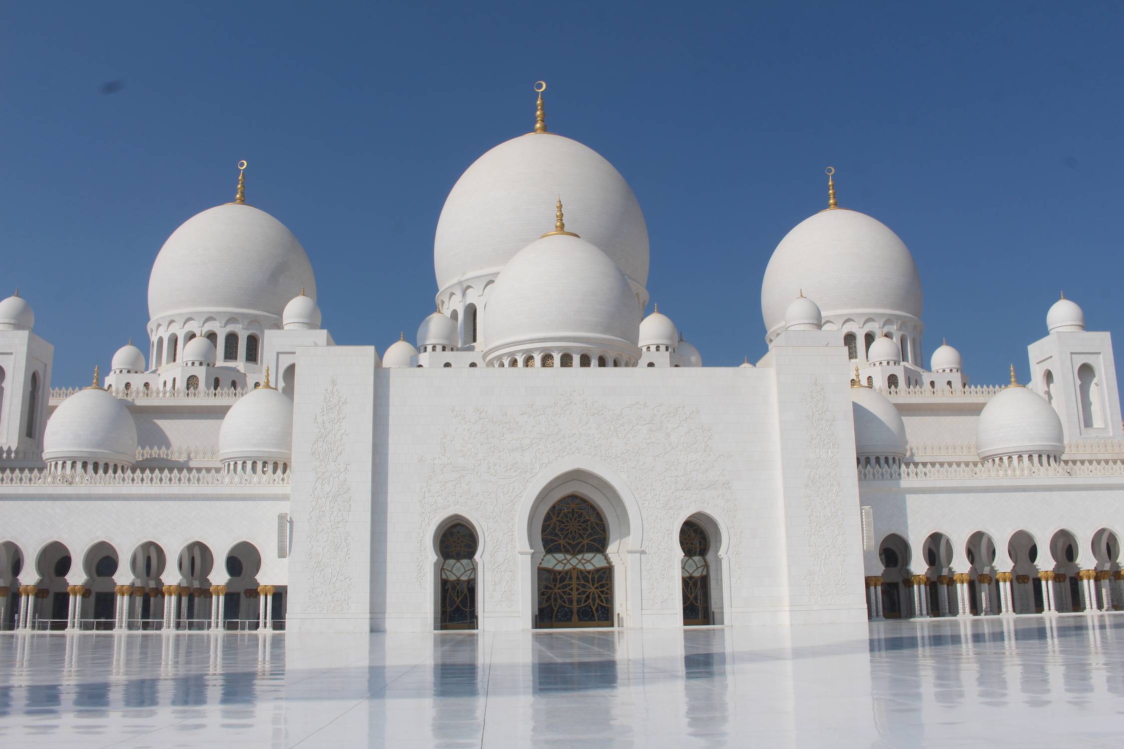 Abou Dhabi, mosqu&eacute;e Cheikh Zayed