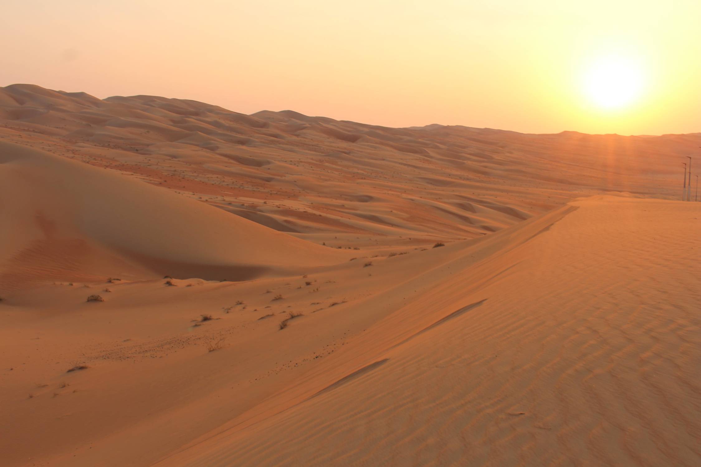 Panorama, d&eacute;sert de Liwa, Moreeb
