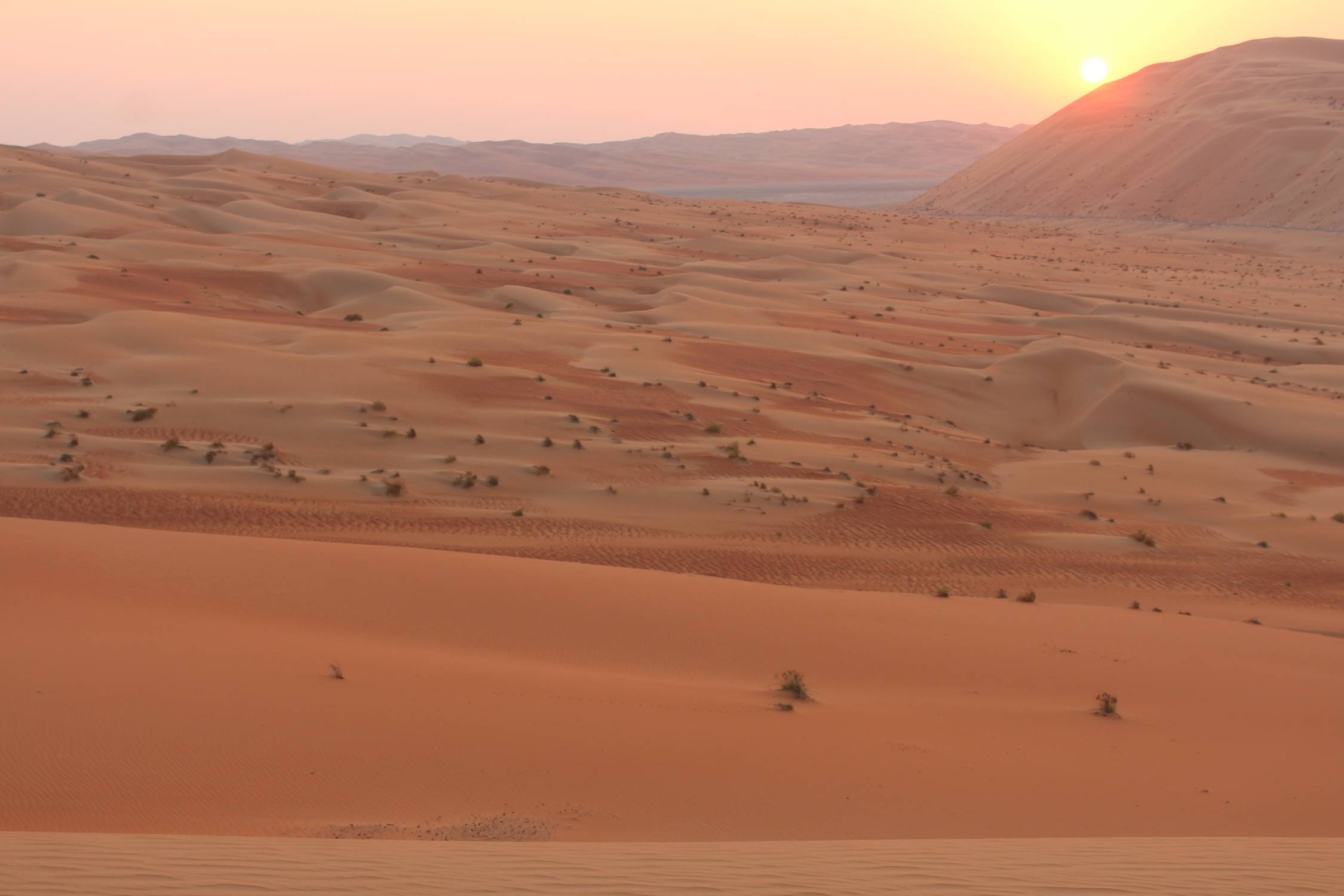 Emirats, Moreeb, d&eacute;sert de Liwa