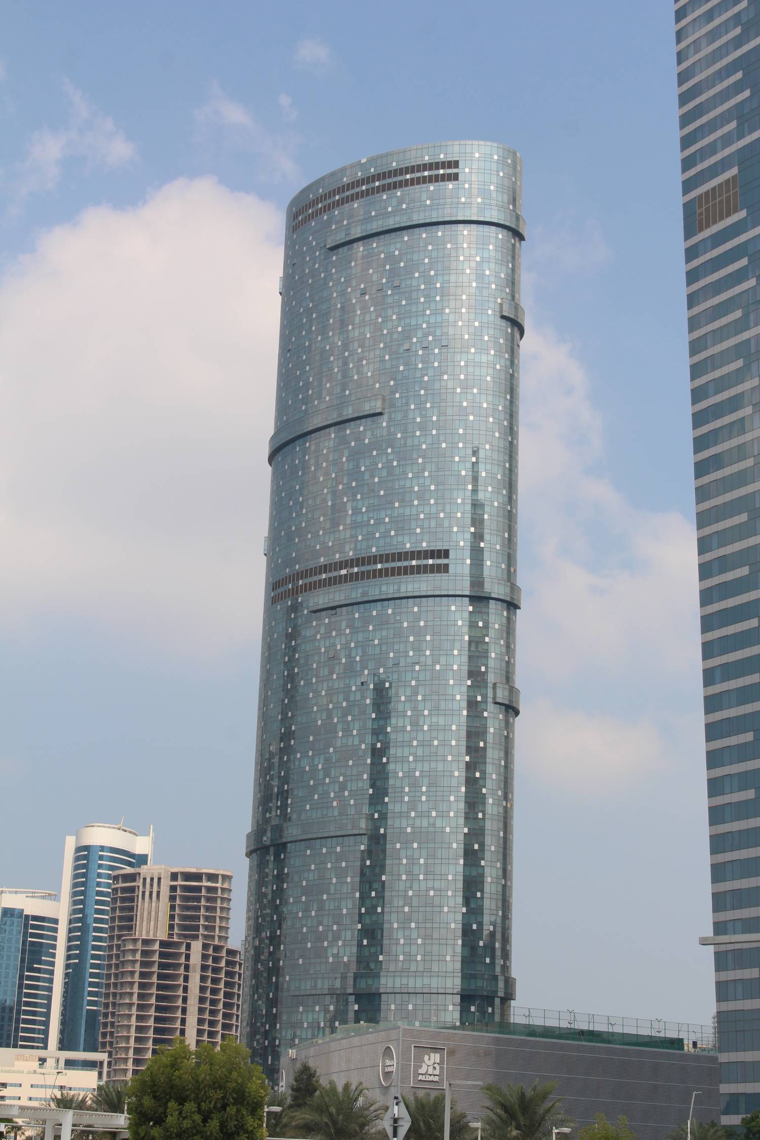Abou Dhabi, tour Sun Tower