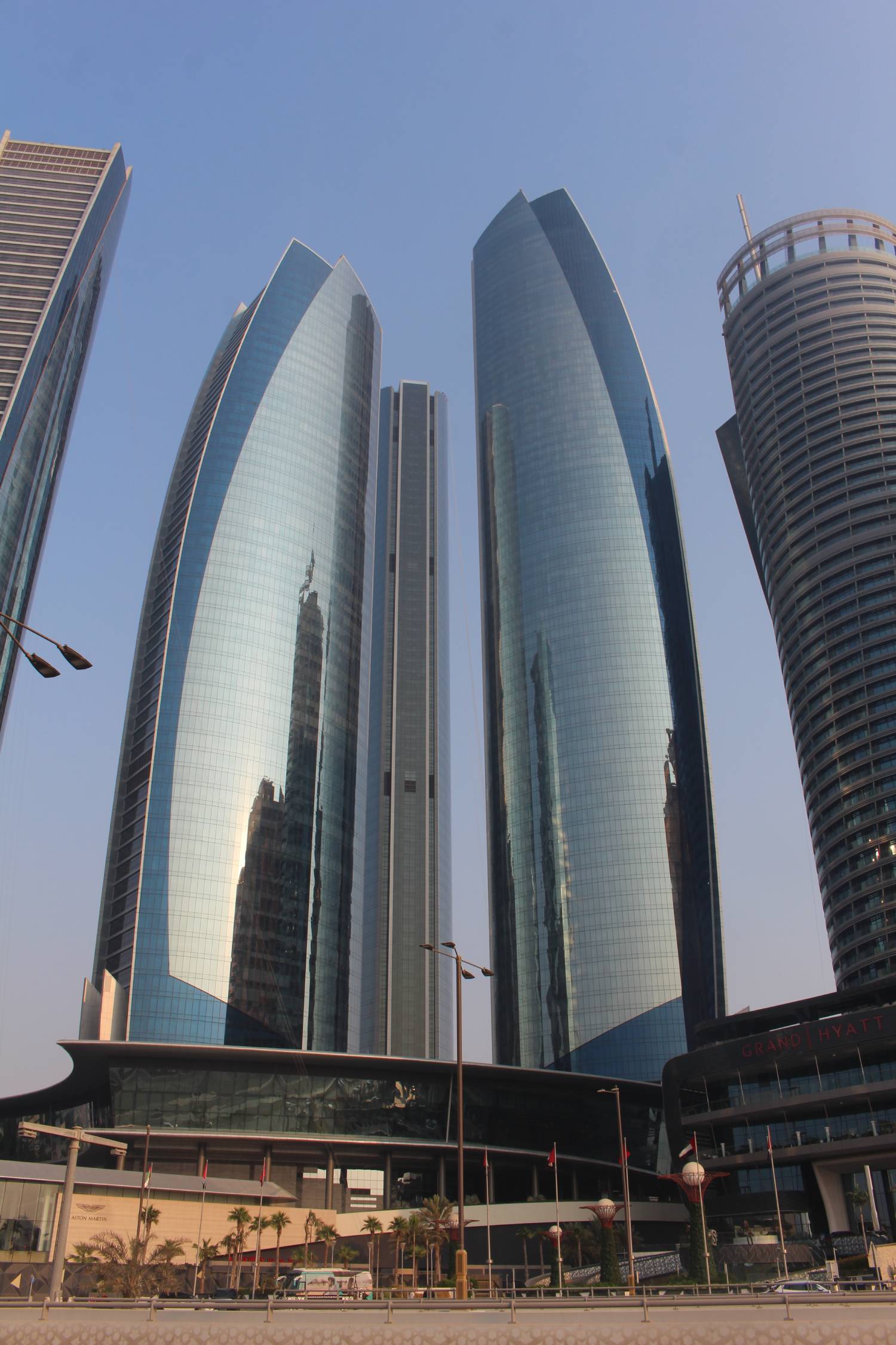 Abou Dhabi, tours Etihad, Emirats