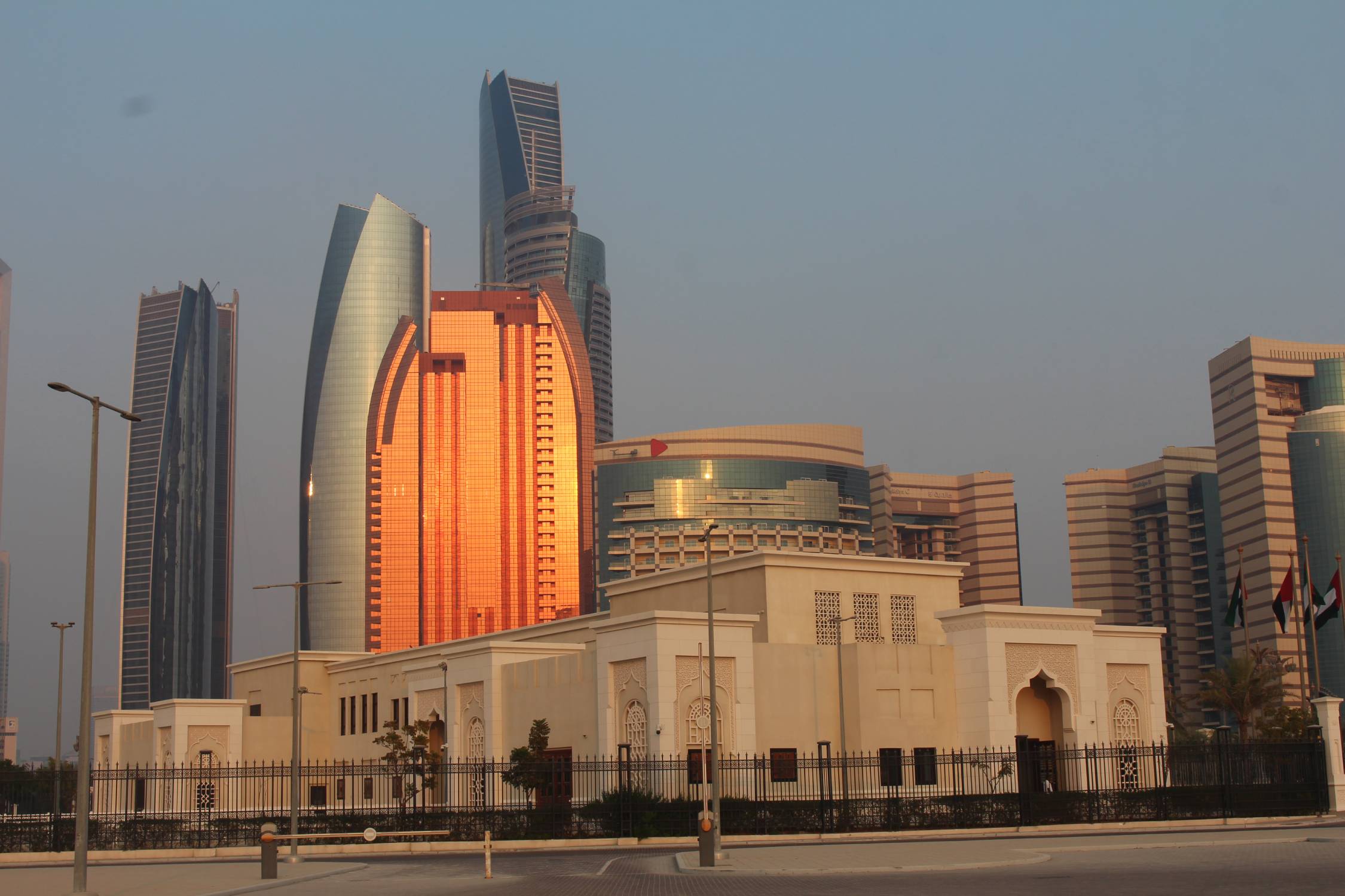 Abou Dhabi, tours Etihad, panorama