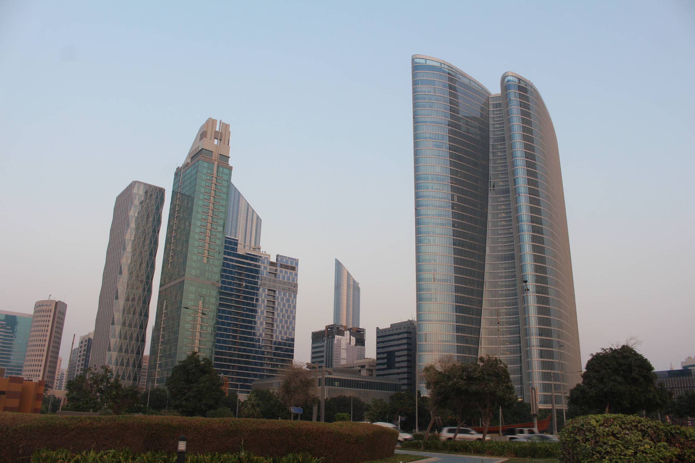 Abou Dhabi, tours, Corniche bay