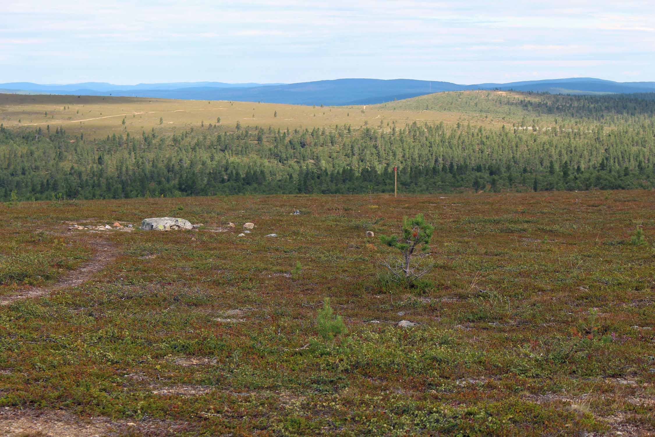 Laponie, Kaunispää, paysage