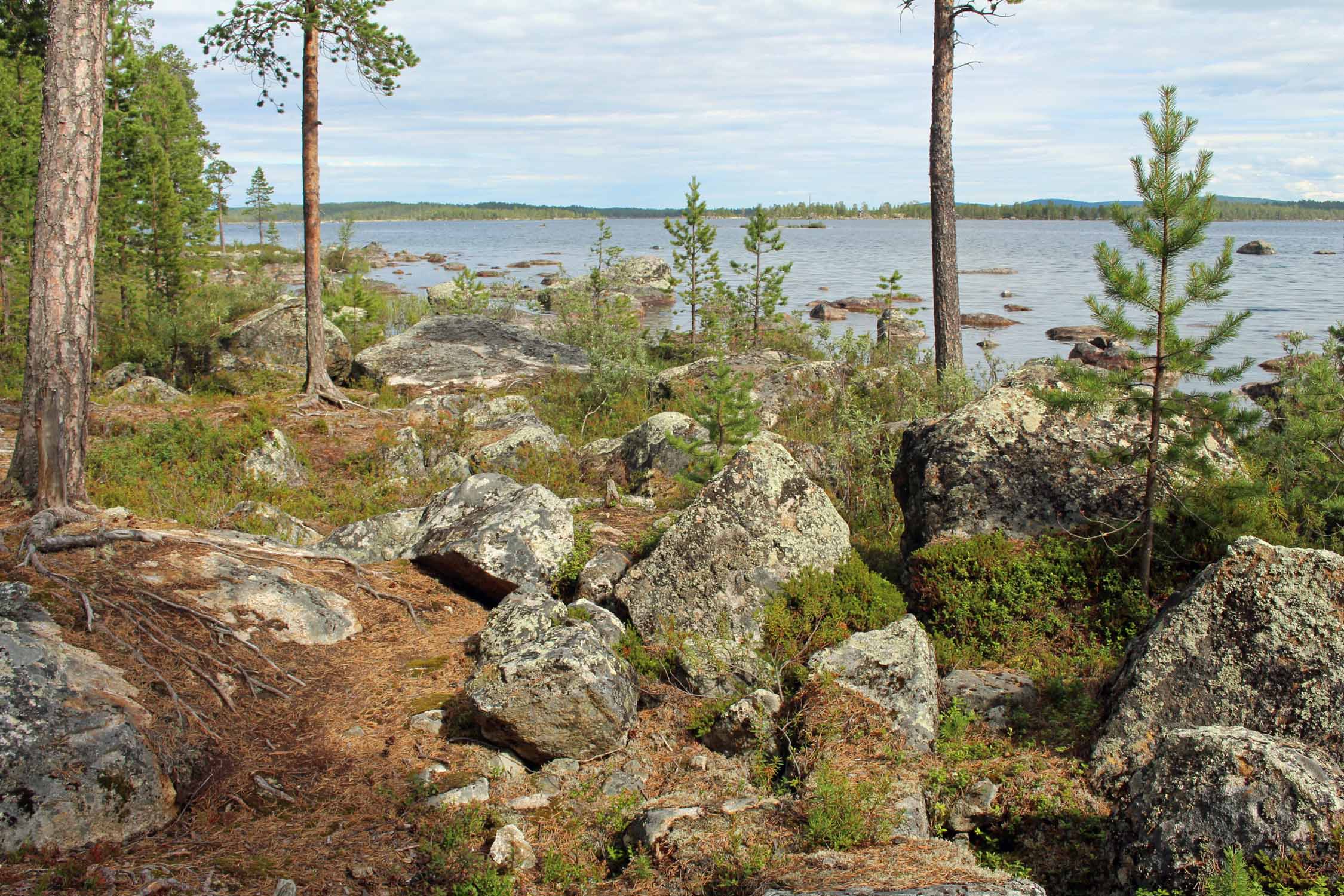 Laponie, Inari, lac