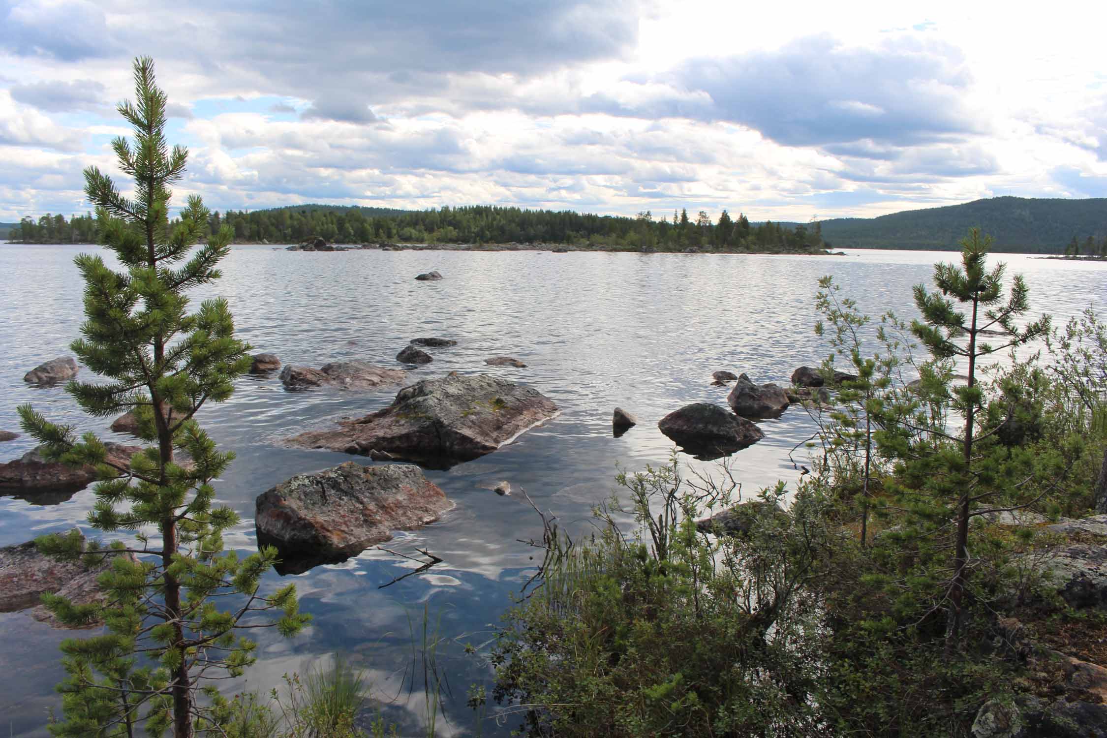 Laponie, Inari, paysage