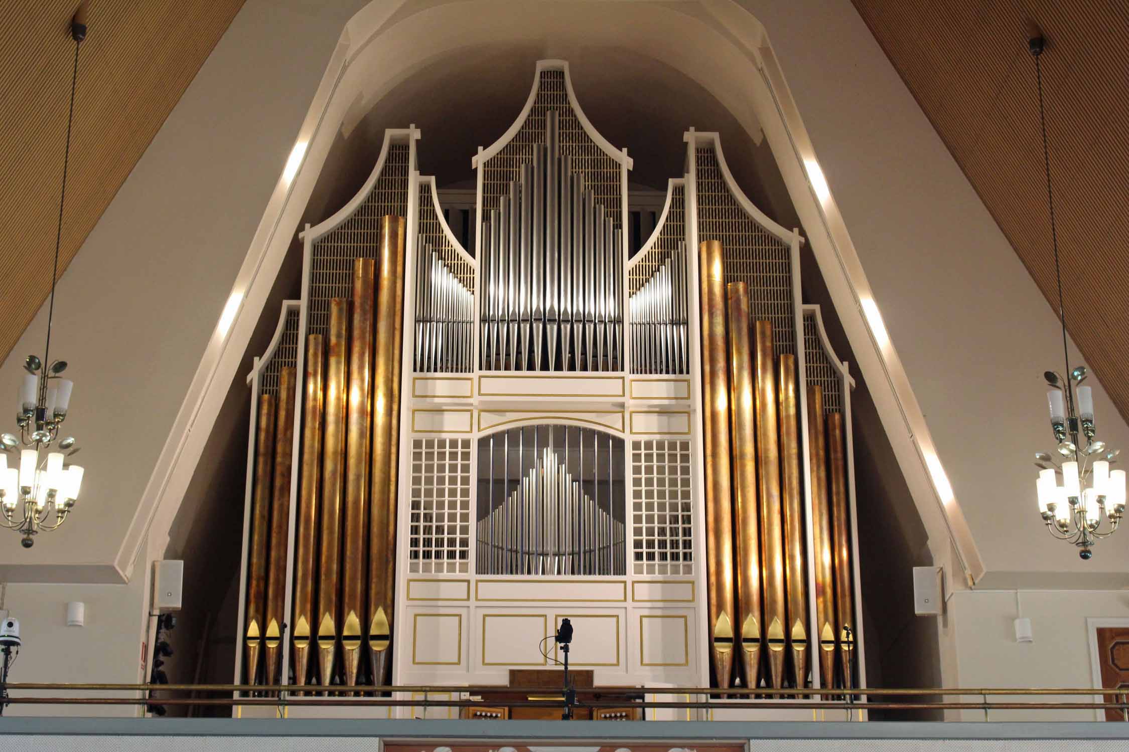 Laponie, Rovaniemi, église, orgue