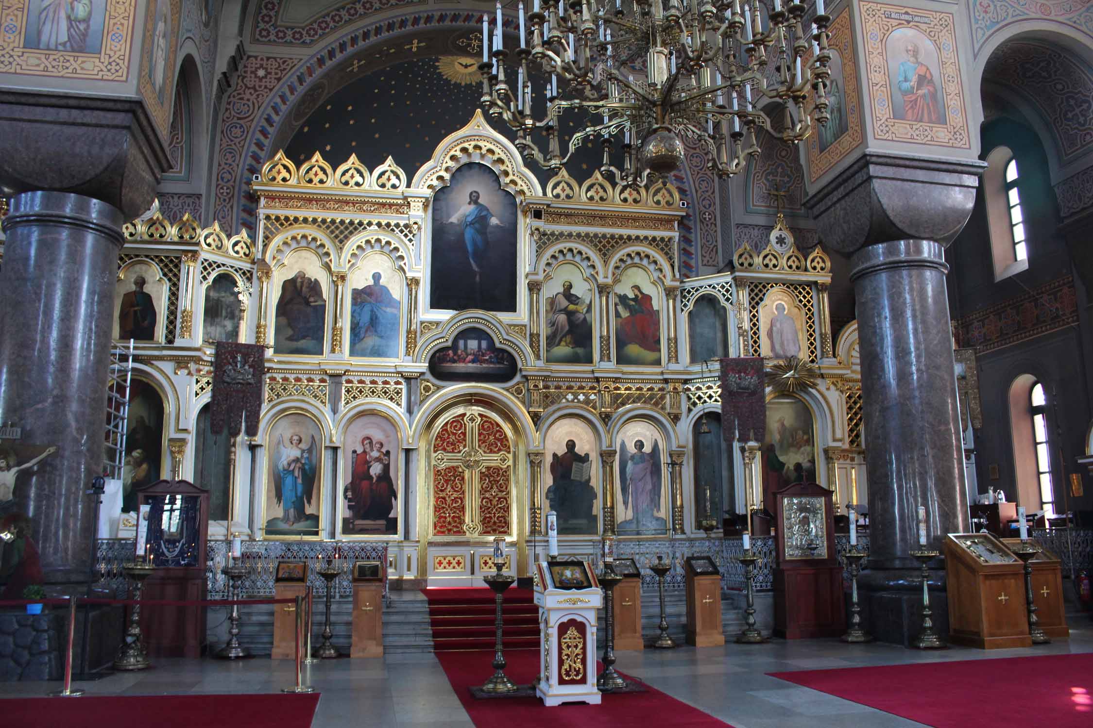 Helsinki, cathédrale de la Dormition, intérieur