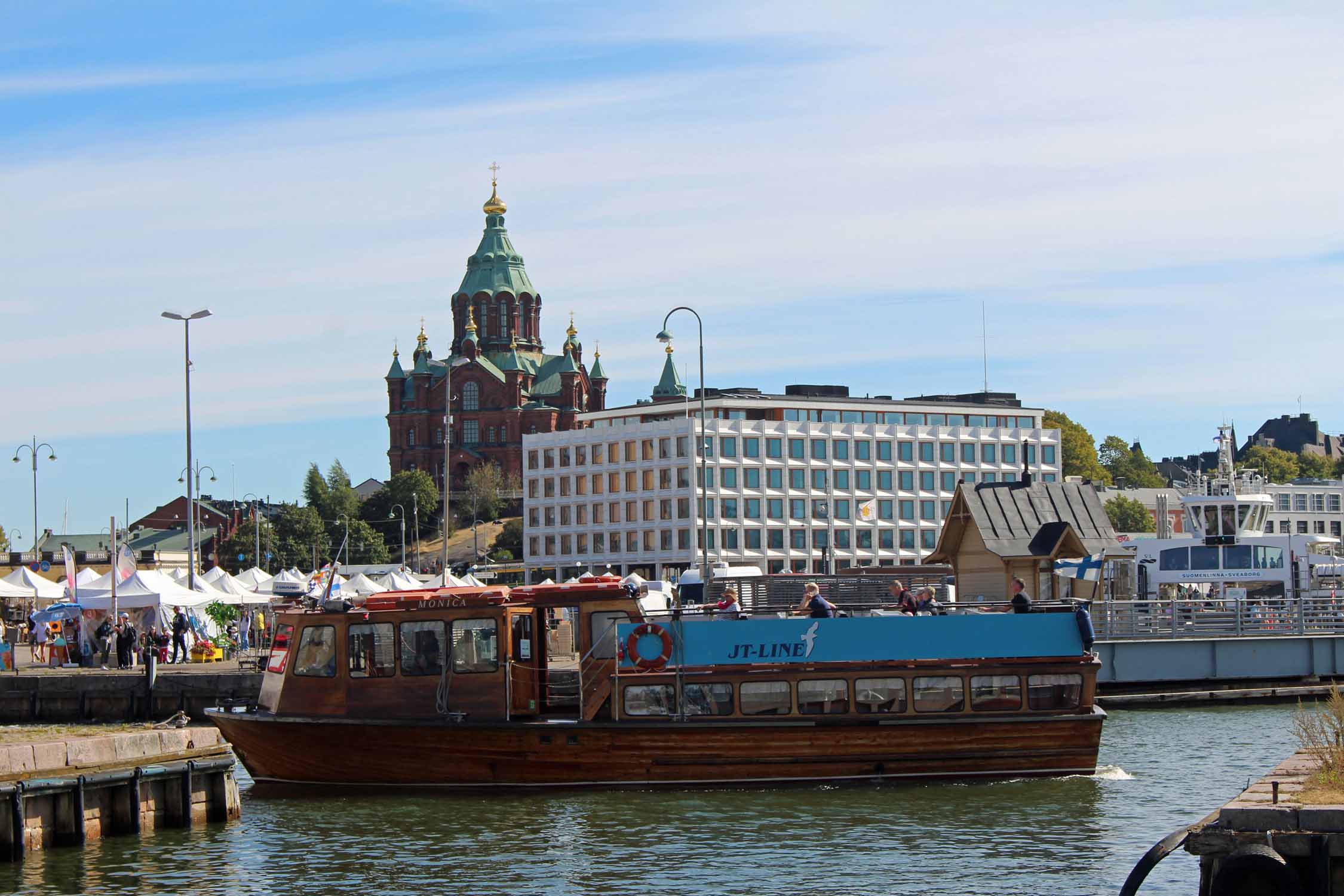 Helsinki, port, cathédrale d'Uspenski