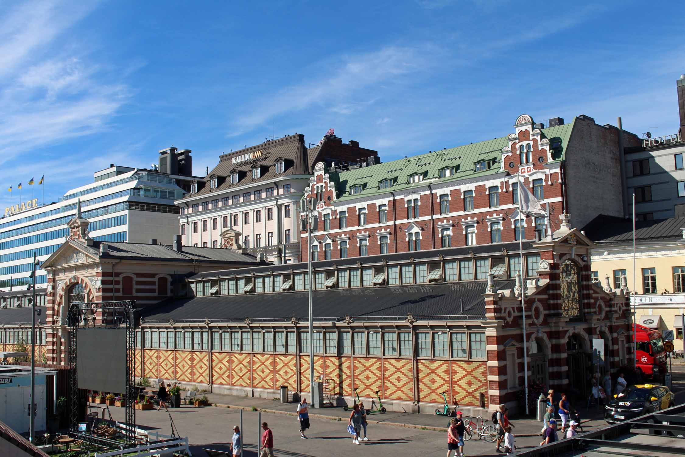 Helsinki, vieux marché couvert