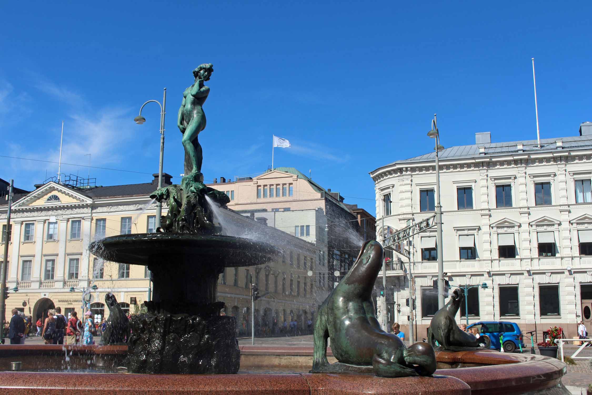 Helsinki, statue Havis Amanda
