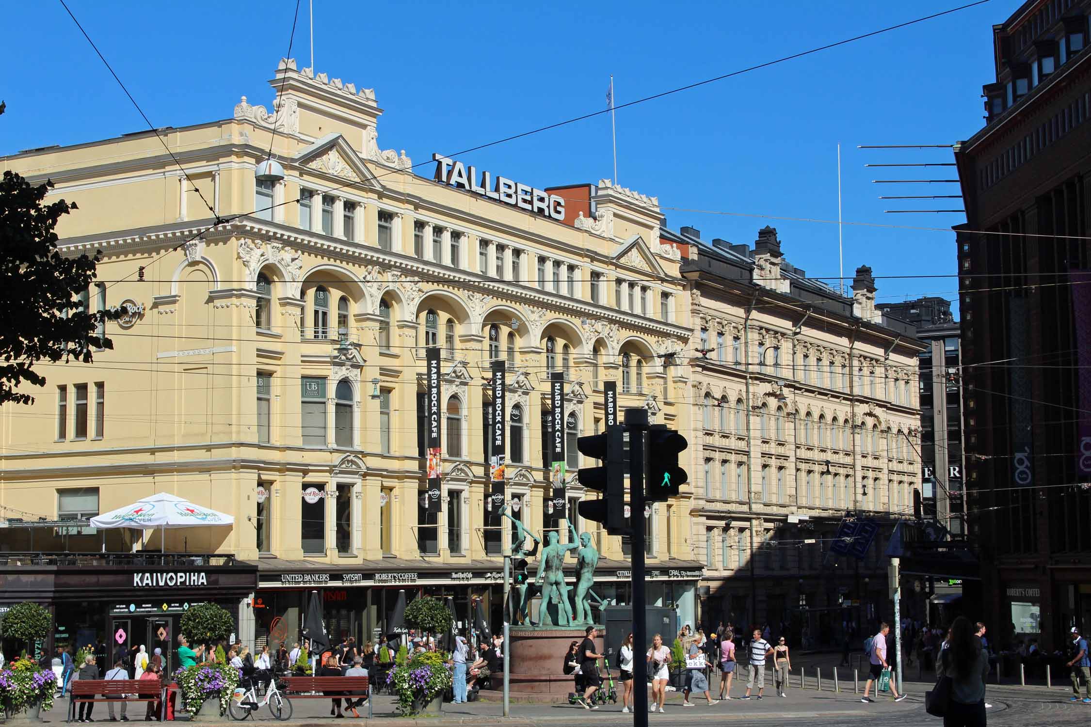 Helsinki, bâtiment rue Aleksanterinkatu