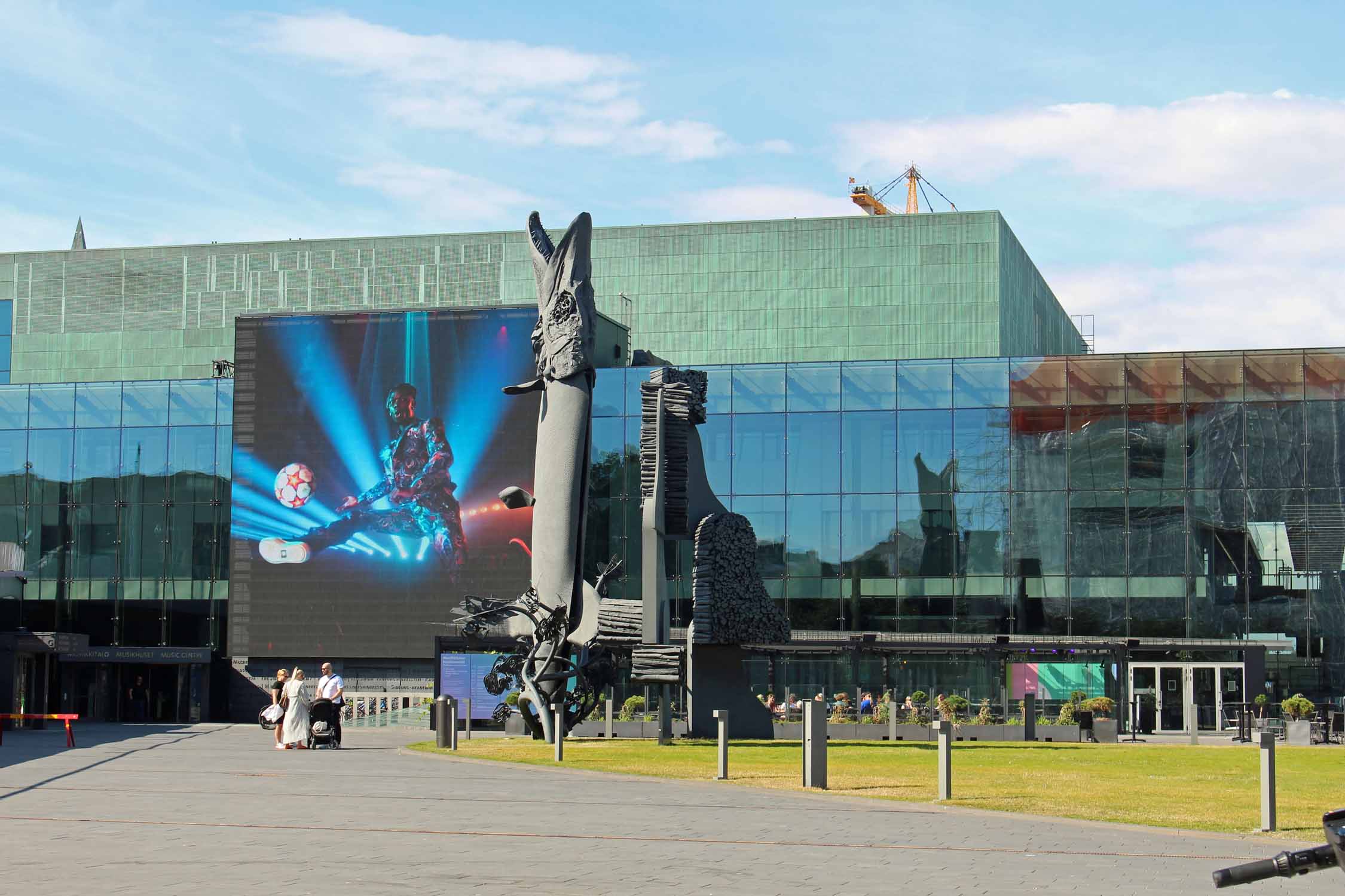 Helsinki, maison de la musique, bâtiment