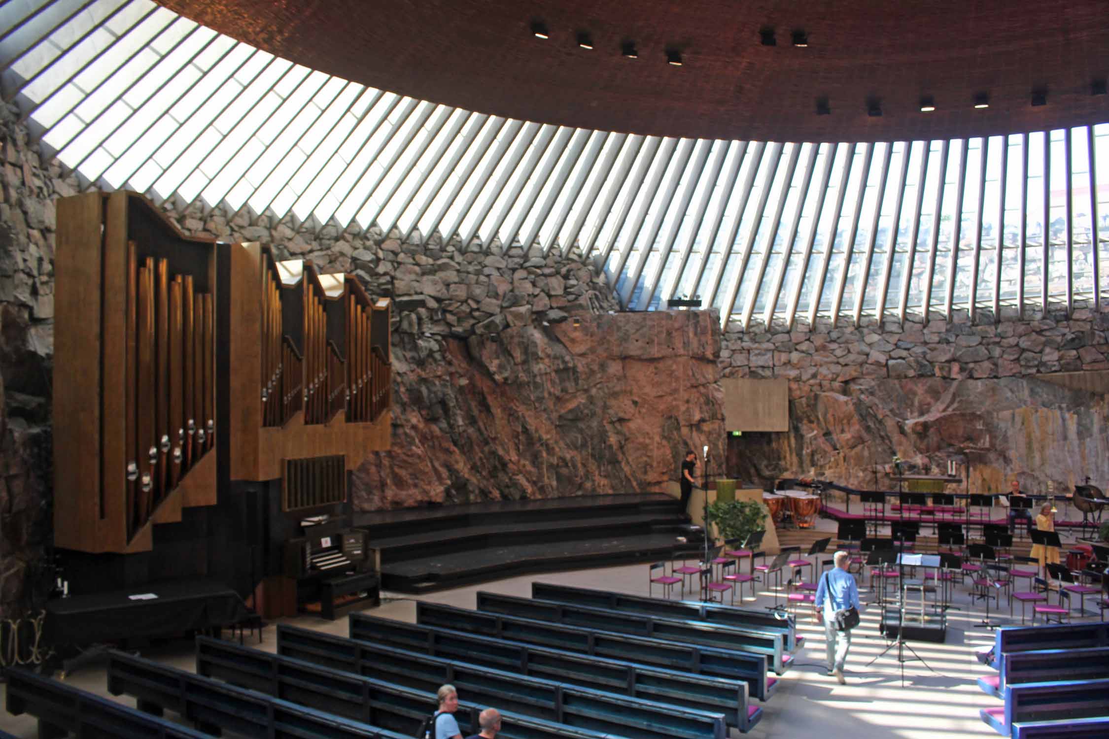 Helsinki, église Temppeliaukio