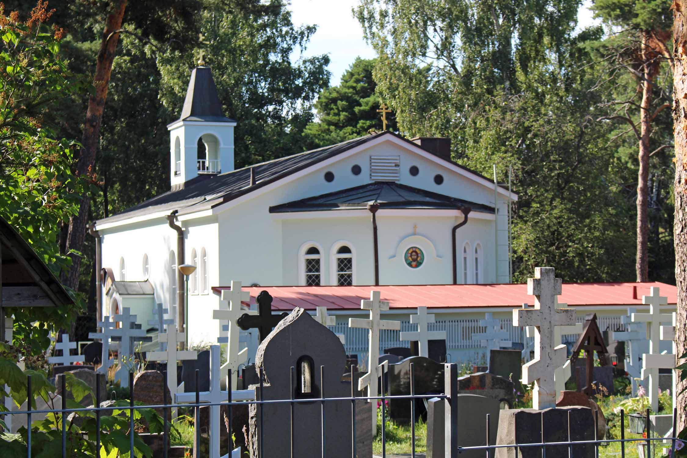 Helsinki, cimetière, chapelle juive