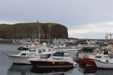 Islande, Stykkish&oacute;lmur, port