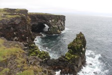 Islande, &Ouml;ndverdarnes, falaises